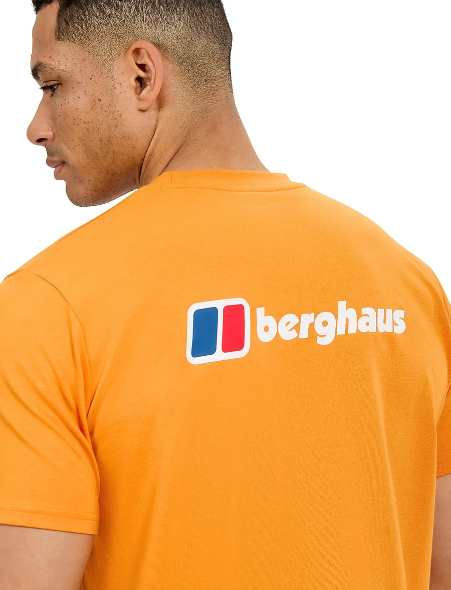 Berghaus - BG M BERGHAUS FRONT & BACK TEE - oberteile & t-shirts - copper beech - 5