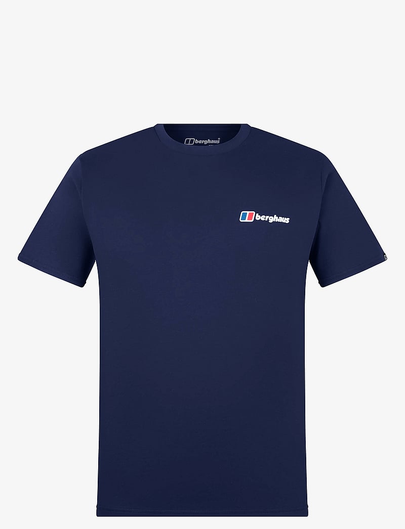 Berghaus - BG M BERGHAUS FRONT & BACK TEE - oberteile & t-shirts - dusk - 0