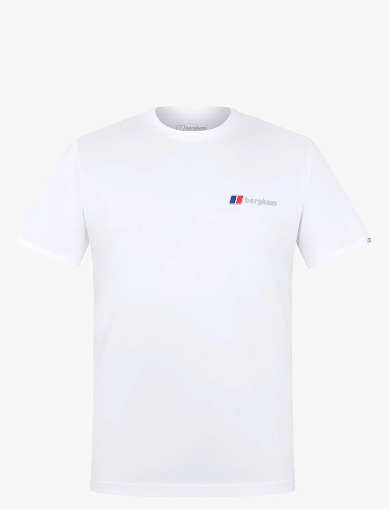 Berghaus - BG M BERGHAUS CLASS LOGO TEE - alussärgid ja t-särgid - pure white - 1