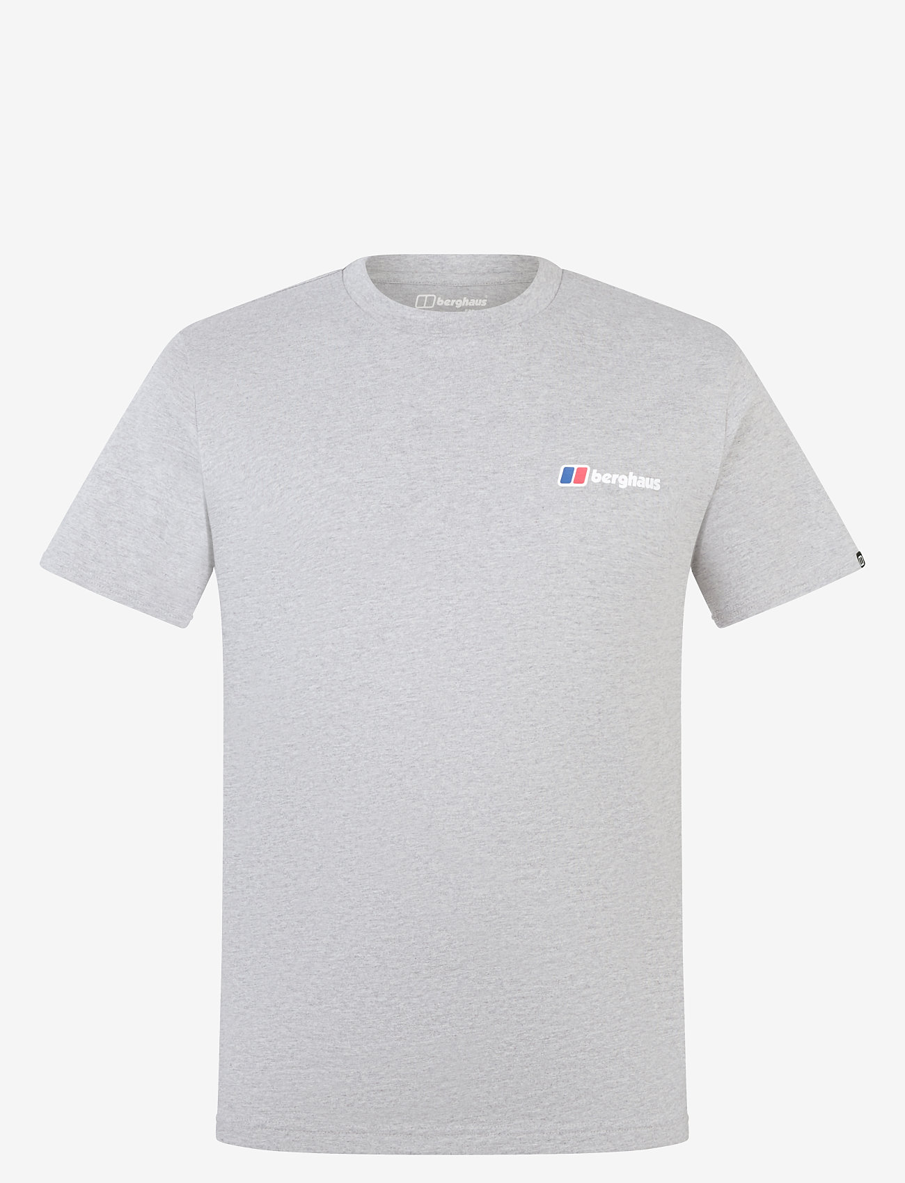 Berghaus - BG M BERGHAUS CLASS LOGO TEE - t-shirts - grey marl bci - 1