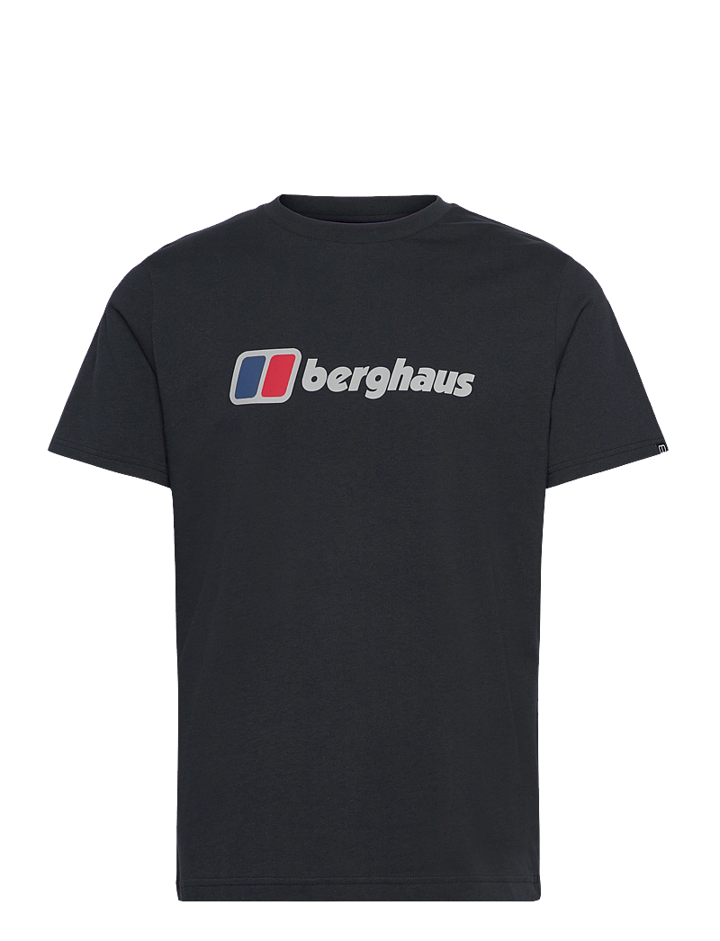 Berghaus - BG M BERGHAUS CLASS XL-LOGO TEE - topper & t-skjorter - black-black - 1