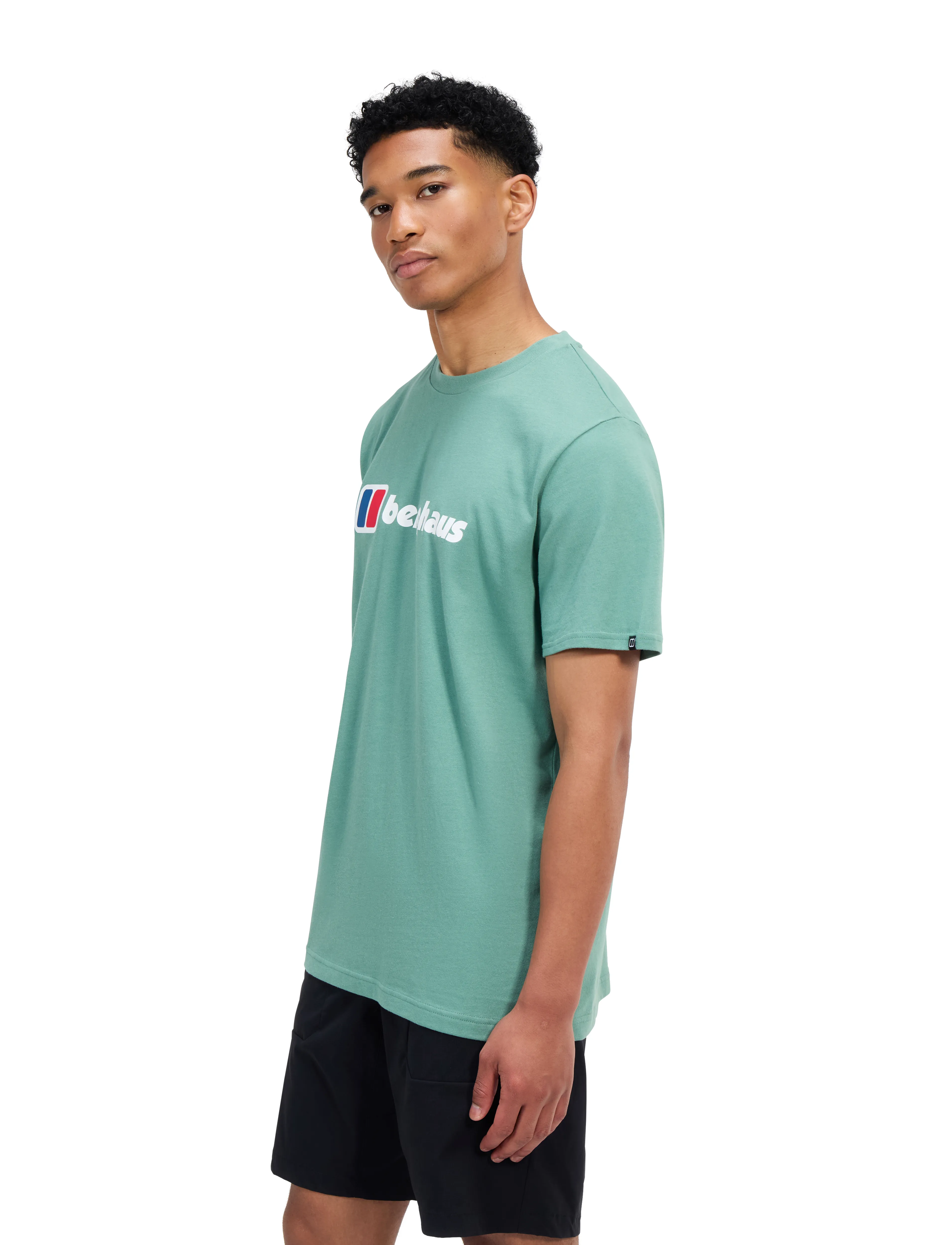 Berghaus - BG M BERGHAUS CLASS XL-LOGO TEE - light terrain - 4