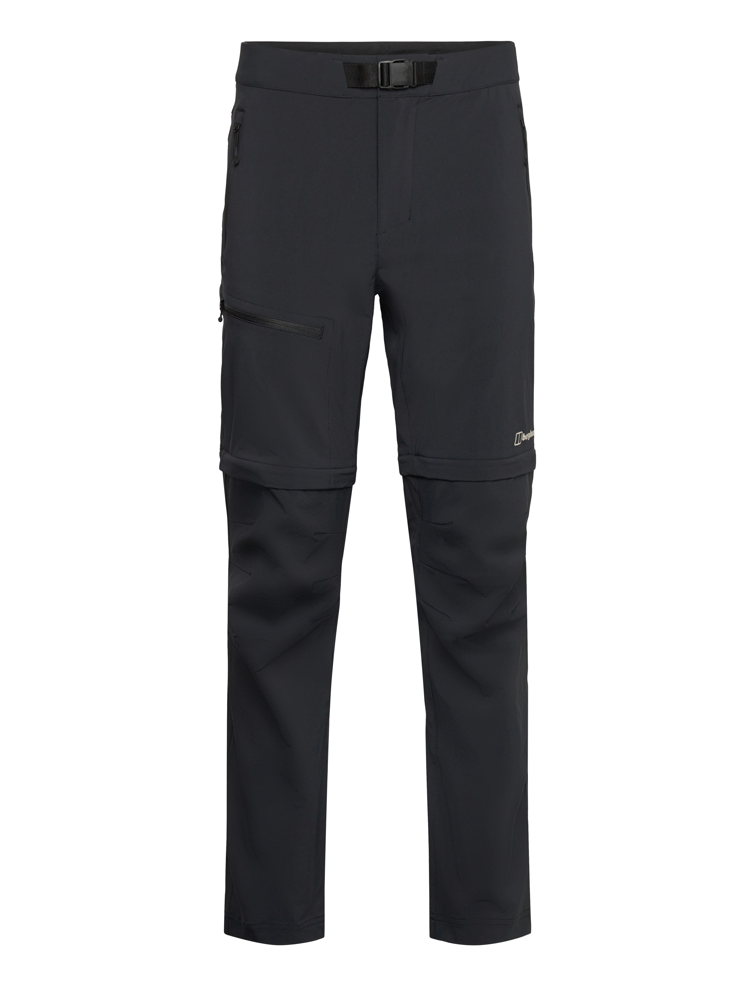 BERGHAUS Bg M Trail-Explorer Zip Off Hose Schwarz-Schwarz - 34x32 - Herren