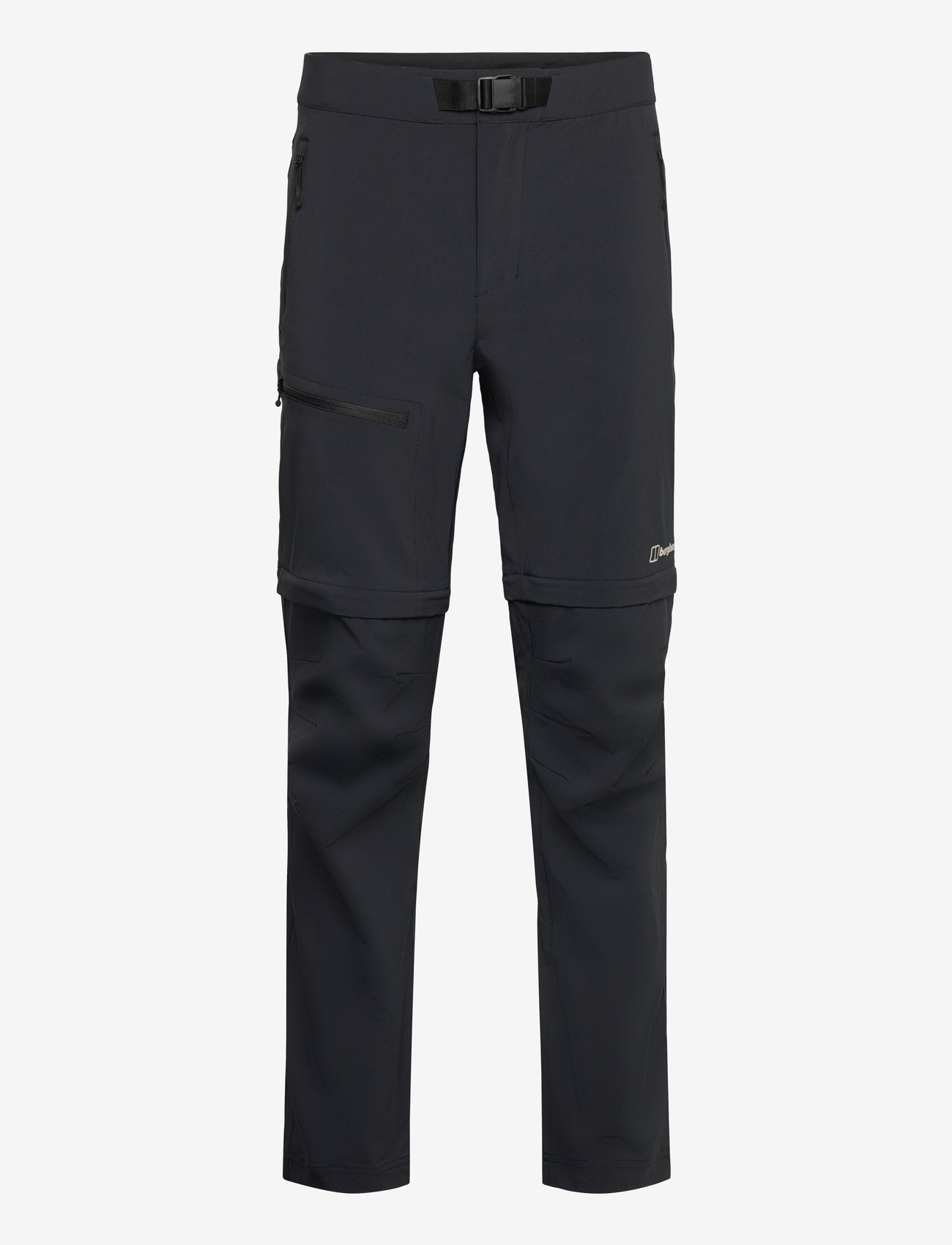 Berghaus - BG M TRAIL-EXPLORER ZIP OFF PANT - fritidsbukser - black-black - 1