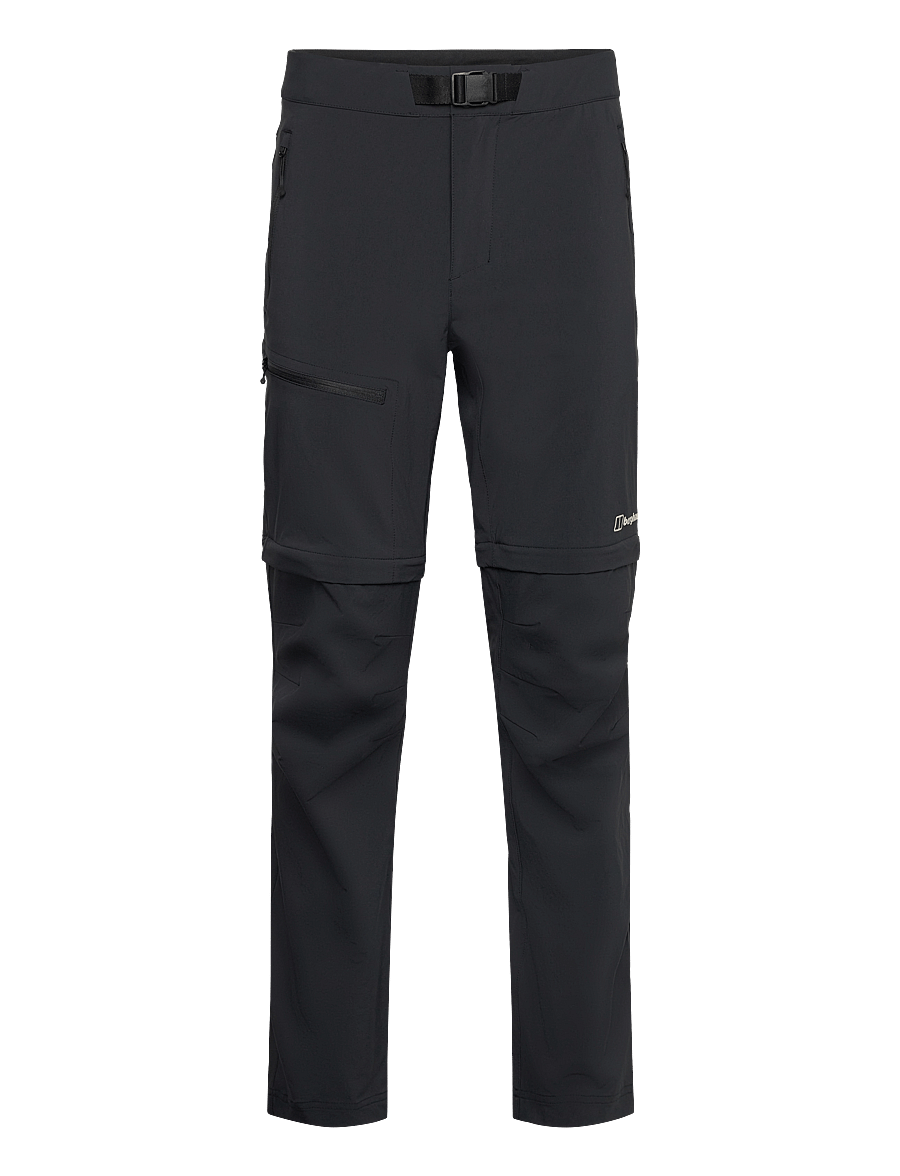 Berghaus - BG M TRAIL-EXPLORER ZIP OFF PANT - pantalon de randonnée - black-black - 1