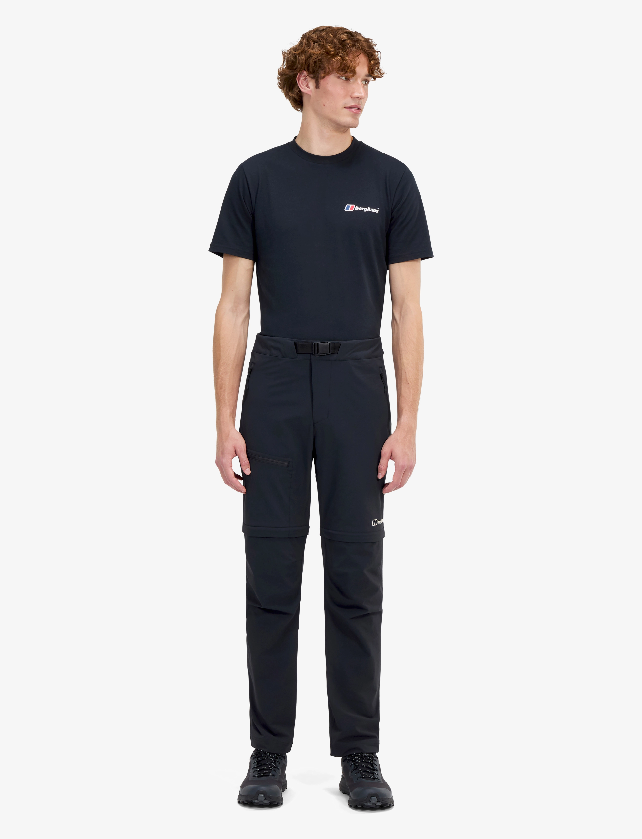 Berghaus Bg M Trail-Explorer Zip Off Pant, Zip Off Bukser, Str: 32 x 32