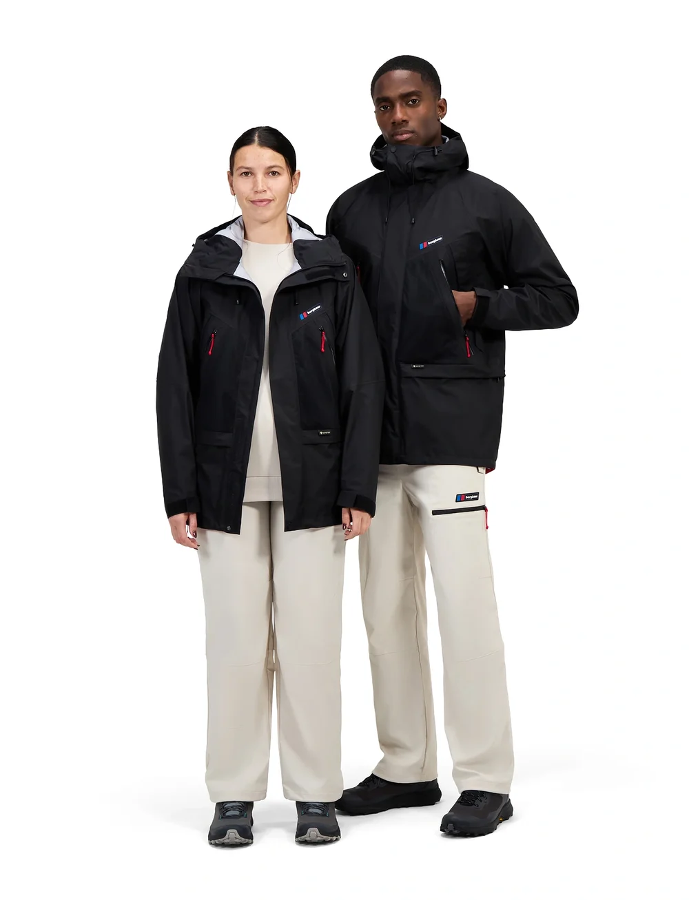 Berghaus - BG U STORM 25 JKT - friluftsjakker - black-black - 0