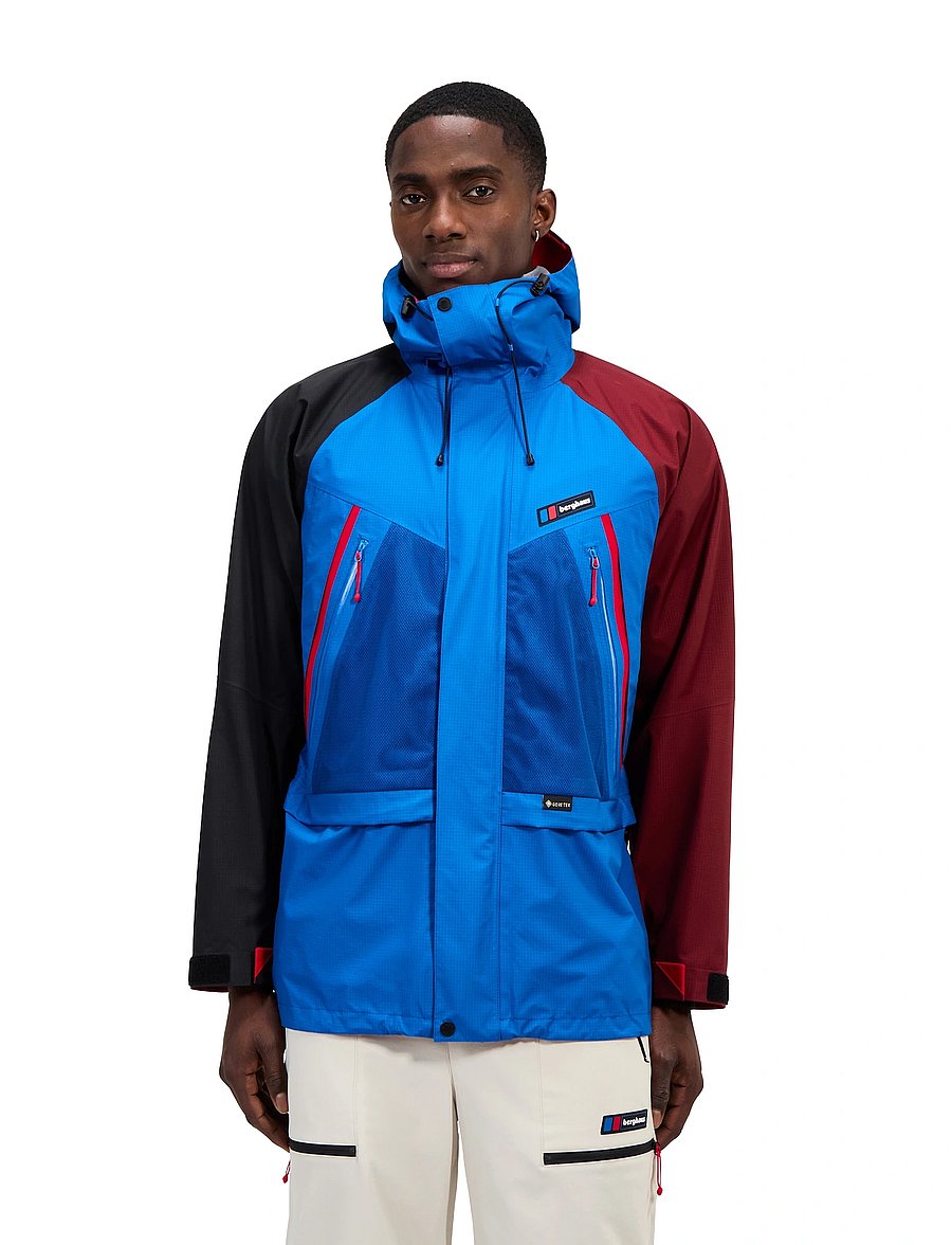 Berghaus - BG U STORM 25 JKT - kurtki outdoorowe - turkish sea-syrah-jet black - 4