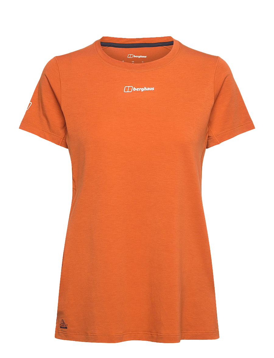 Berghaus - BG W BERGHAUS DELTA SS TEE - t-shirts - blazing fire - 0