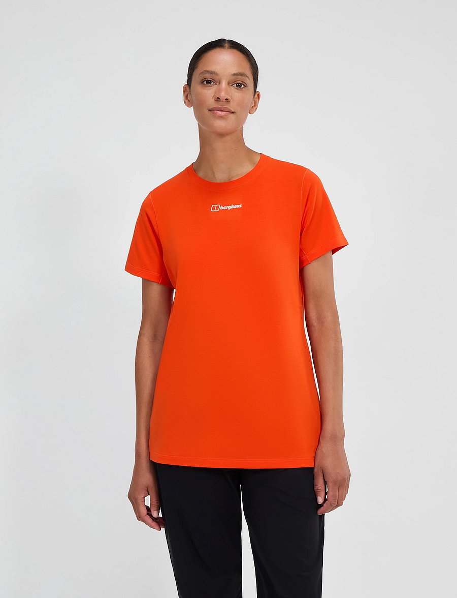 Berghaus - BG W BERGHAUS DELTA SS TEE - t-shirts - blazing fire - 2