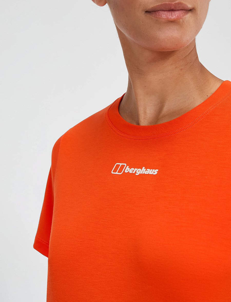 Berghaus - BG W BERGHAUS DELTA SS TEE - t-shirts - blazing fire - 5
