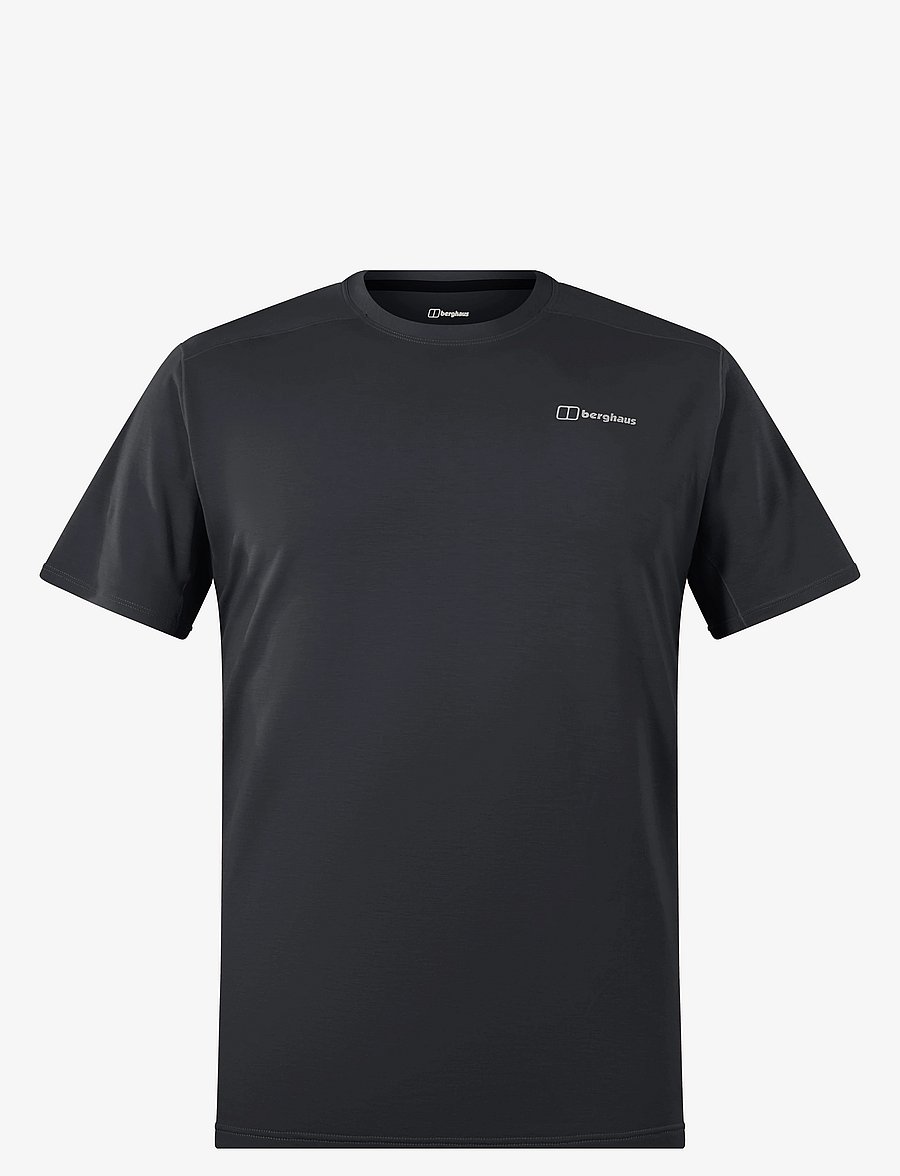 Berghaus - BG M BERGHAUS DELTA SS TEE - oberteile & t-shirts - black-black - 1