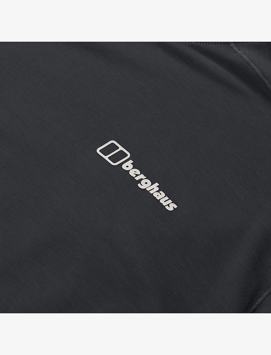 Berghaus - BG M BERGHAUS DELTA SS TEE - oberteile & t-shirts - black-black - 3
