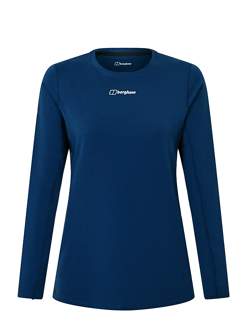Berghaus - BG BERGHAUS DELTA LS TEE AF - long-sleeved tops - hale navy - 1