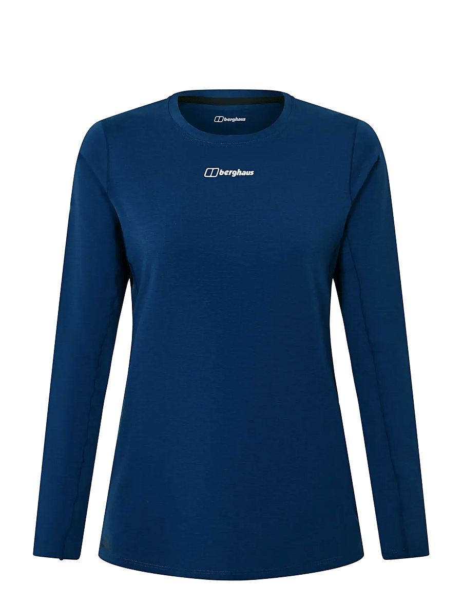 Berghaus - BG BERGHAUS DELTA LS TEE AF - langærmede toppe - hale navy - 1