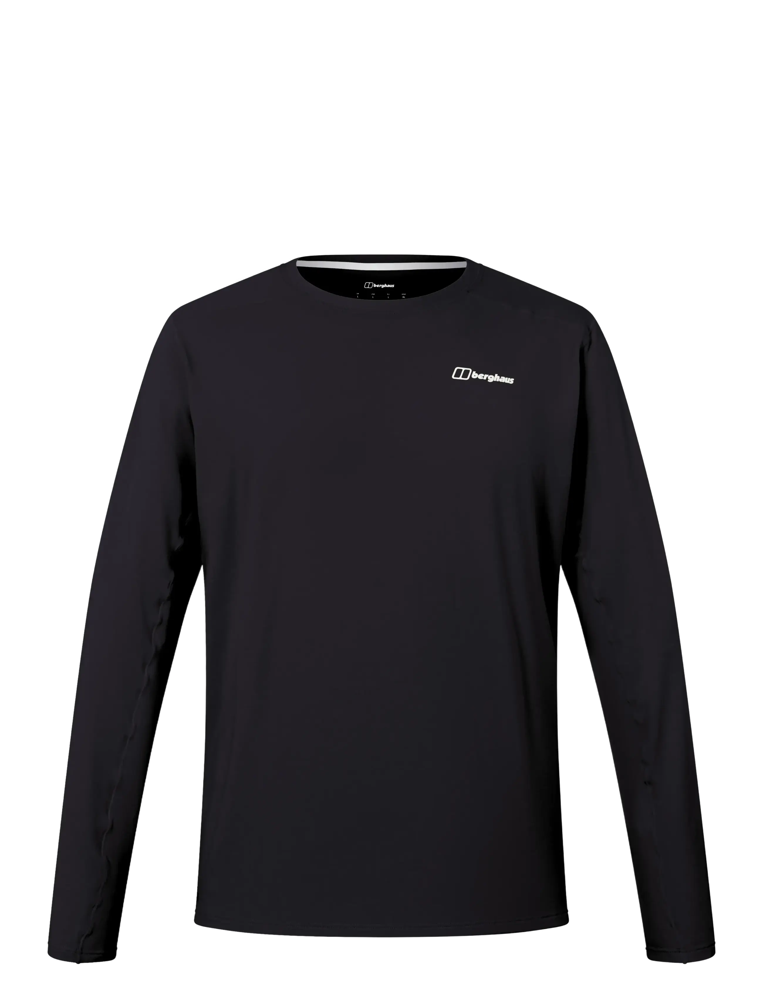 Berghaus BG BERGHAUS DELTA LS TEE AM - Outdoor - BLACK-BLACK / black