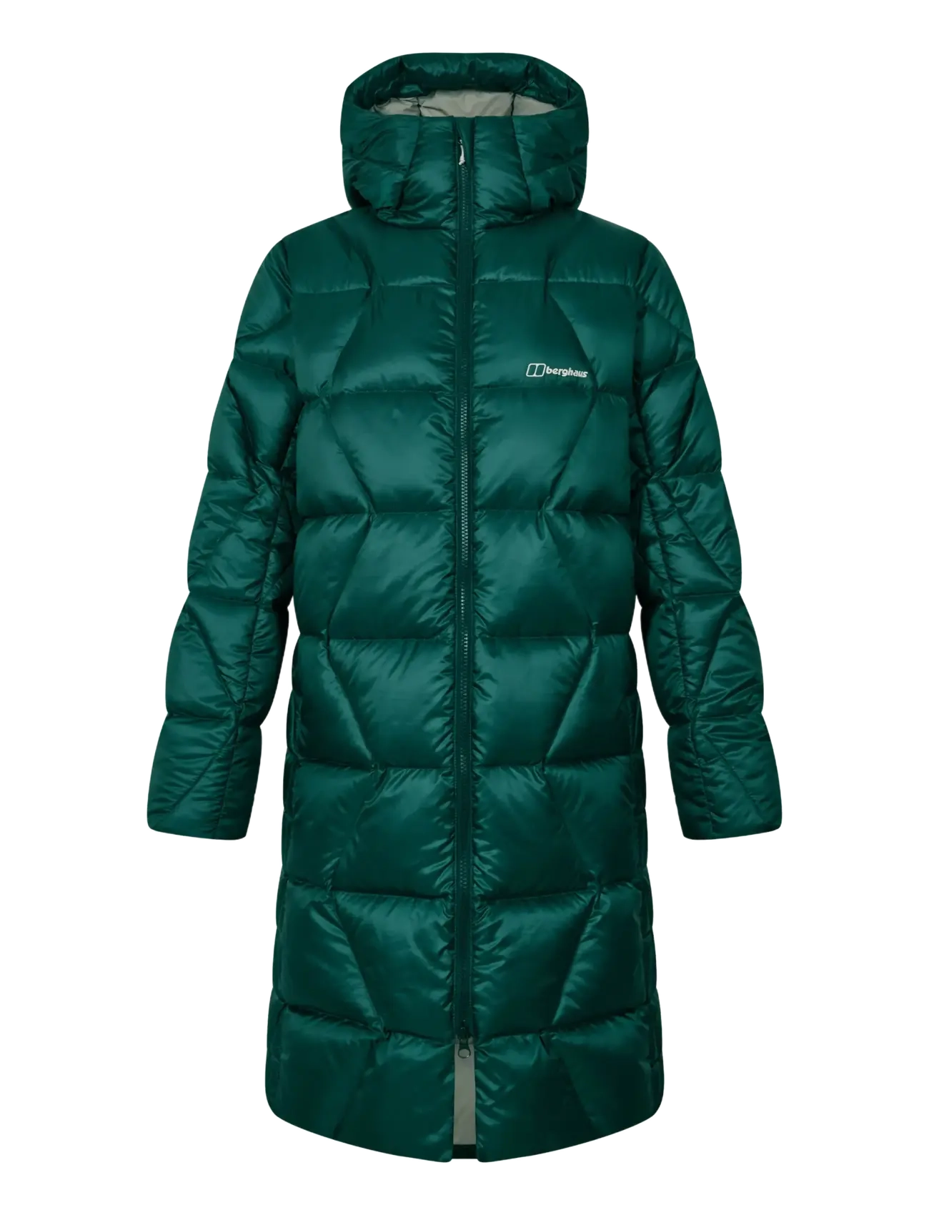 Berghaus BG EXPLORER LONG DOWN JKT AF - Daunenmäntel - OFF PEAK / green