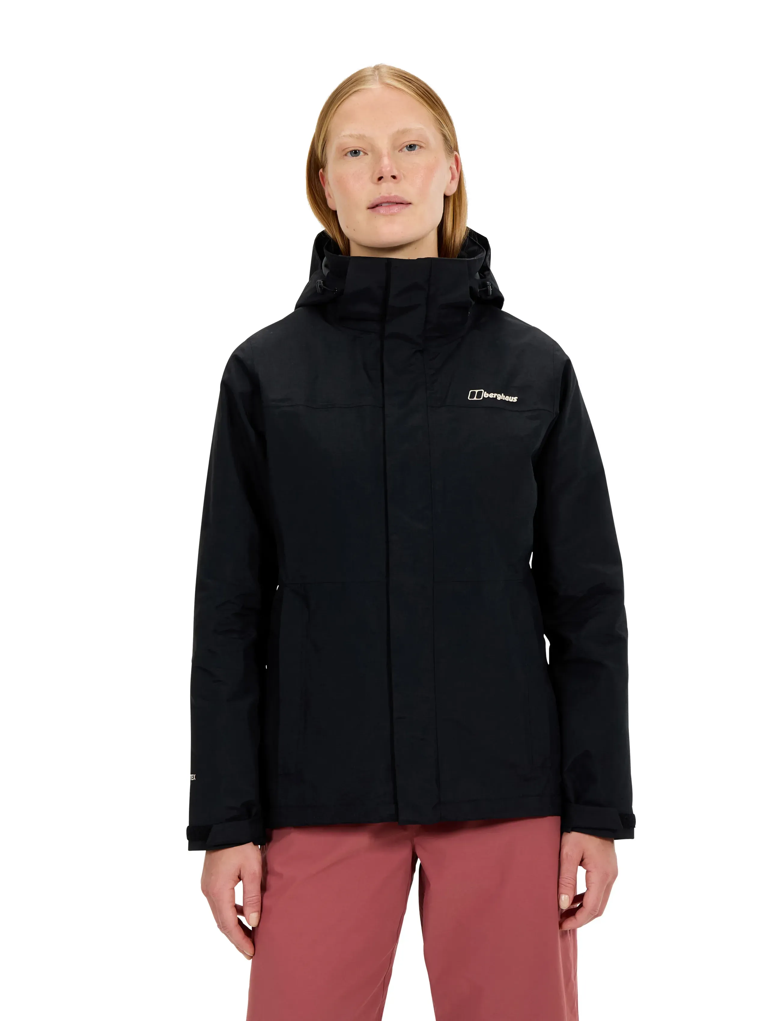 Berghaus Bg Hillwalker 2.0 Ia Jkt Af, Kvinder, Vandre Regnjakke, Sort, Str: M