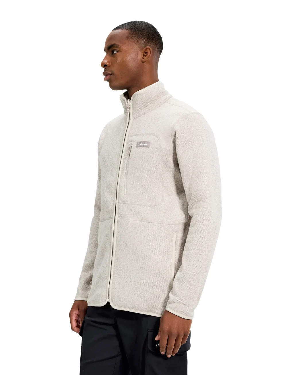 Berghaus - BG ASTERBY IA JKT AM - fleece & midlayer - stone-taupe - 3