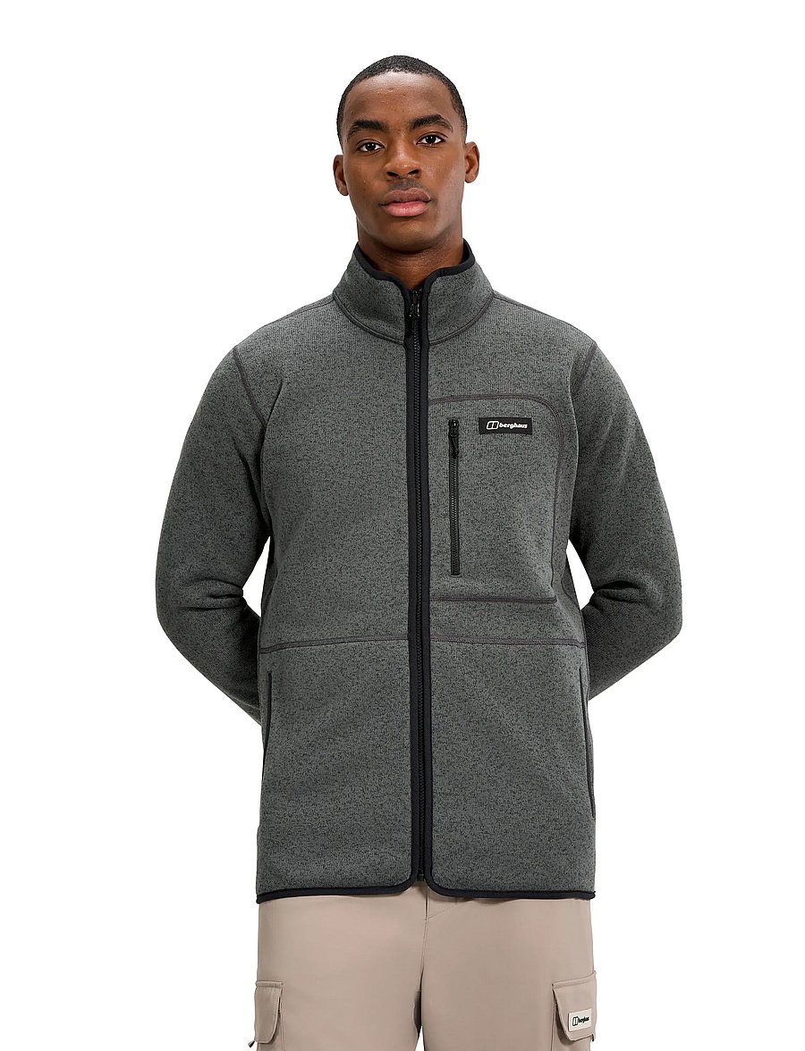 Berghaus - BG ASTERBY IA JKT AM - fleece & mellanlager - jet black-cavern - 0