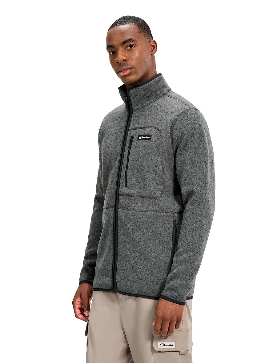 Berghaus - BG ASTERBY IA JKT AM - fleece & mellanlager - jet black-cavern - 2