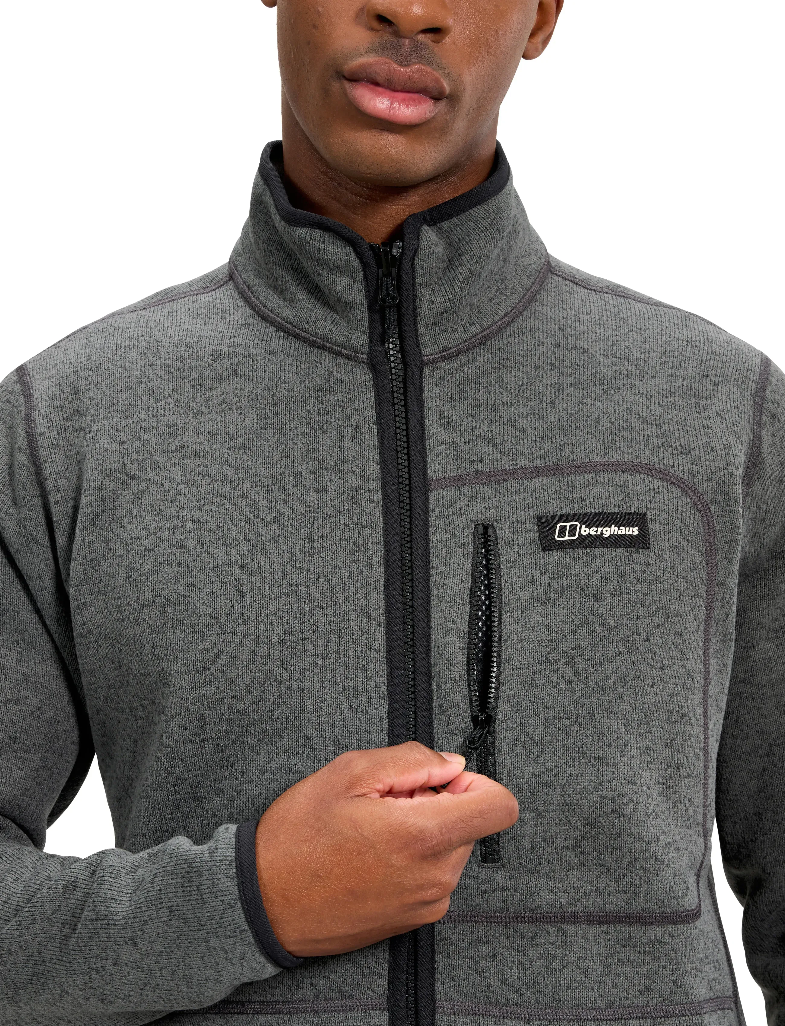 Berghaus - BG ASTERBY IA JKT AM - fleeces & midlayers - jet black-cavern - 4