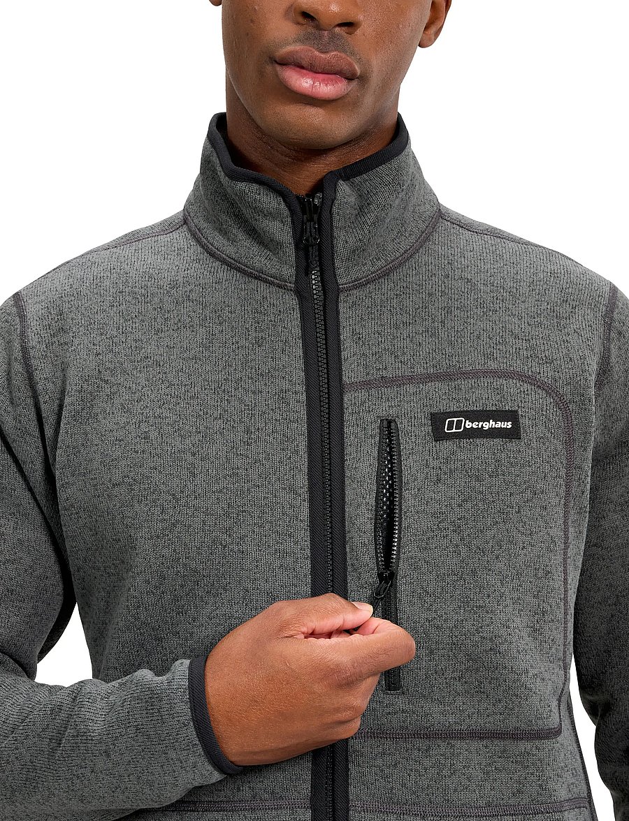 Berghaus - BG ASTERBY IA JKT AM - fleece & mellanlager - jet black-cavern - 4