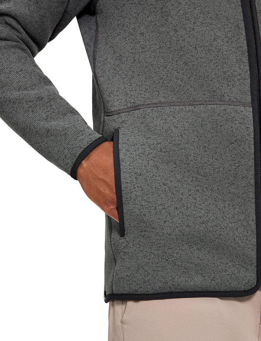 Berghaus - BG ASTERBY IA JKT AM - fleece & mellanlager - jet black-cavern - 5