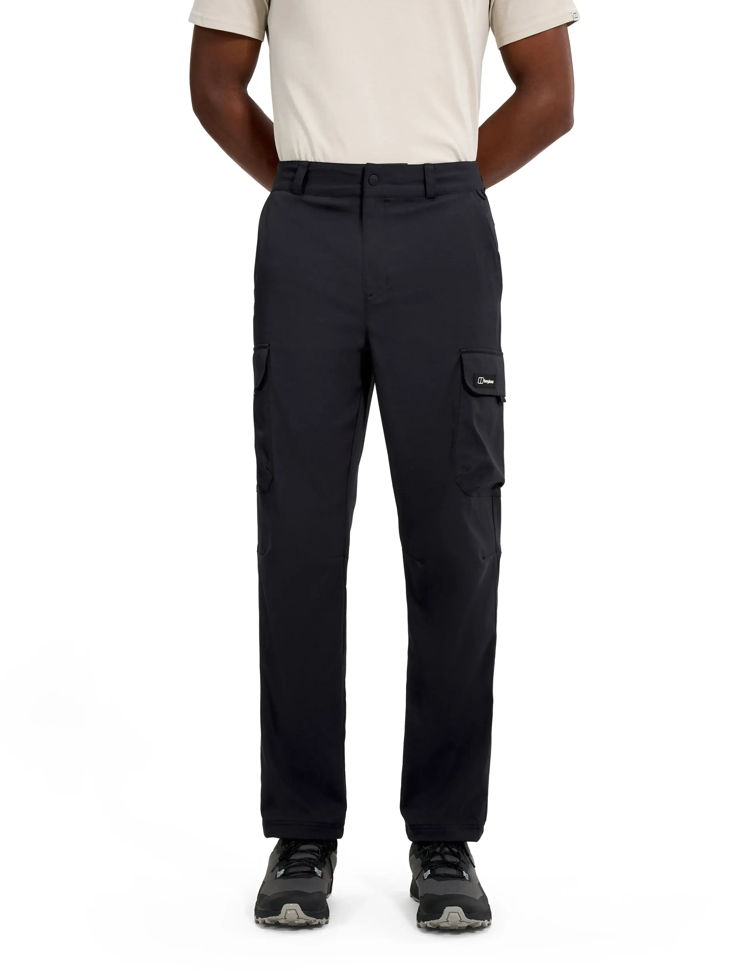Berghaus Bg Everyday Cargo Pant Am, Mænd, Cargo Bukser, Sort, Str: 34 x 32
