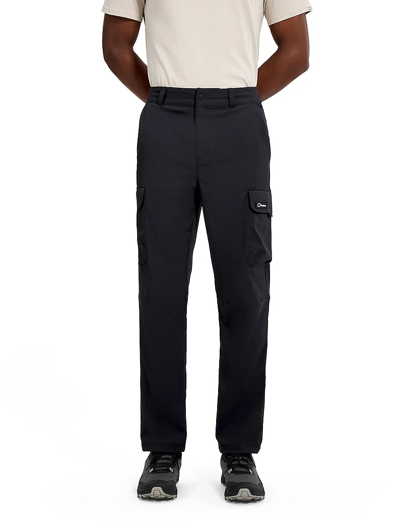 Berghaus - BG EVERYDAY CARGO PANT AM - outdoorhosen - black-black - 0