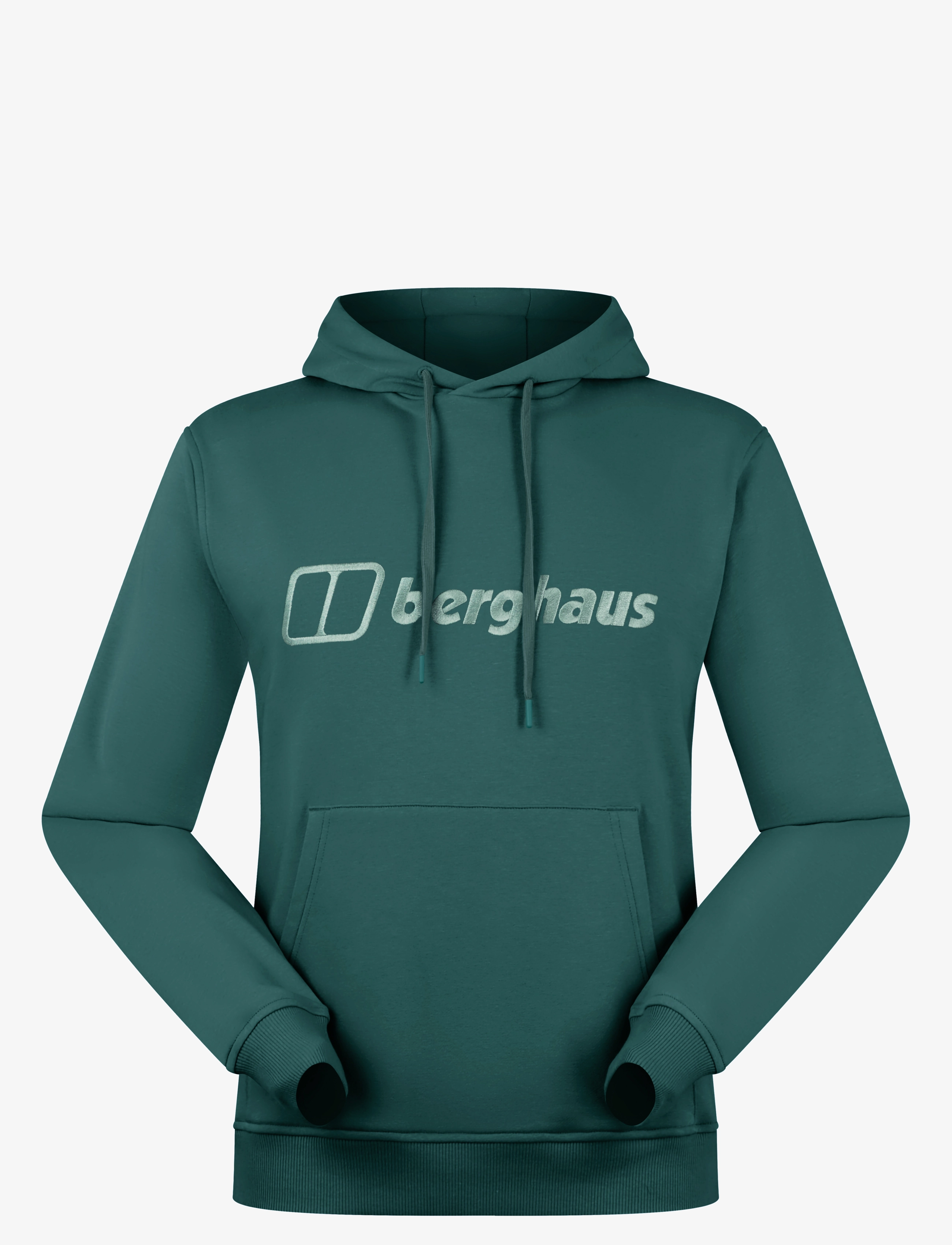 BERGHAUS Bg M Logo Hoody Hell Grün - S - Herren