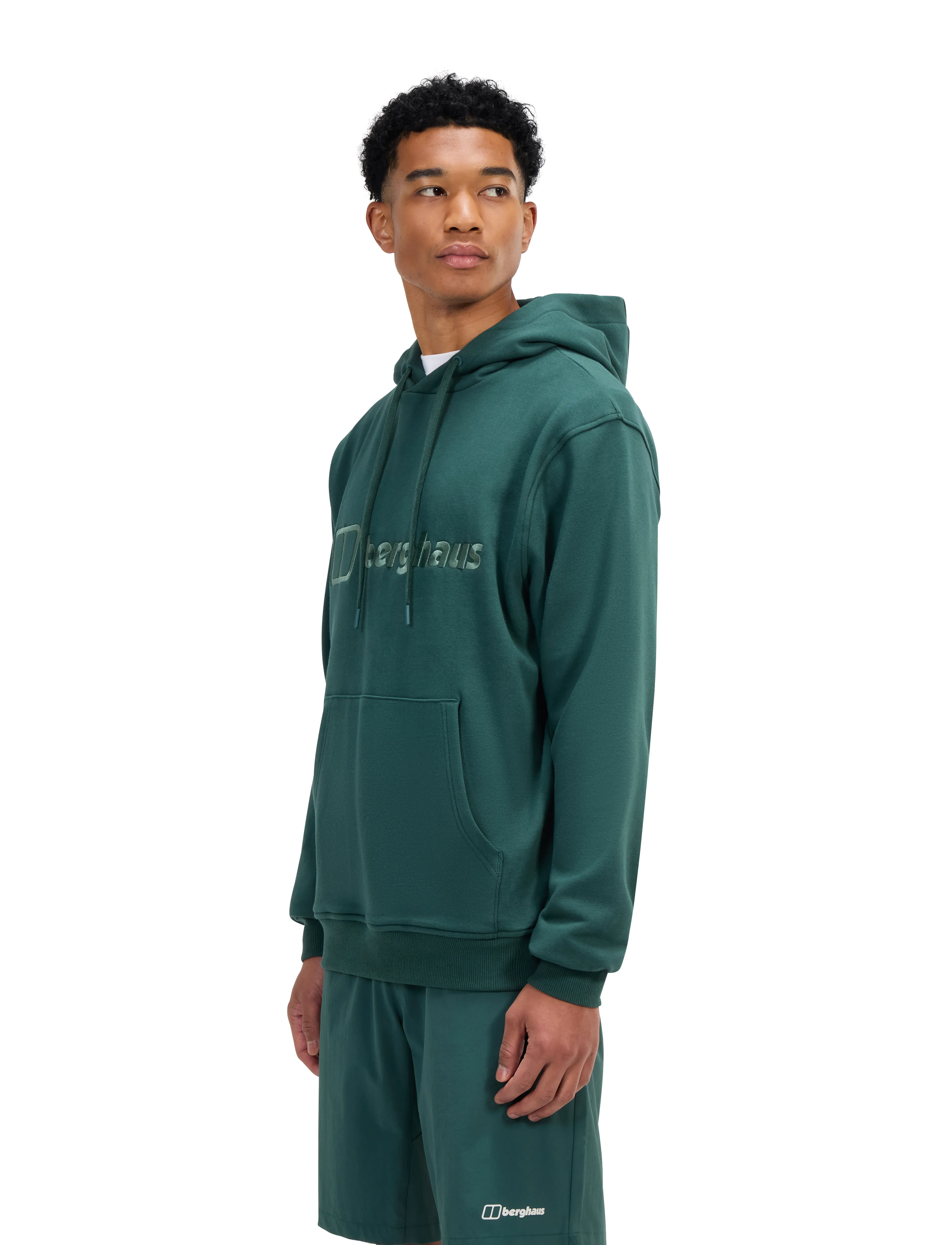 Berghaus - BG M LOGO HOODY LIGHT - huvtröjor - peak - 4