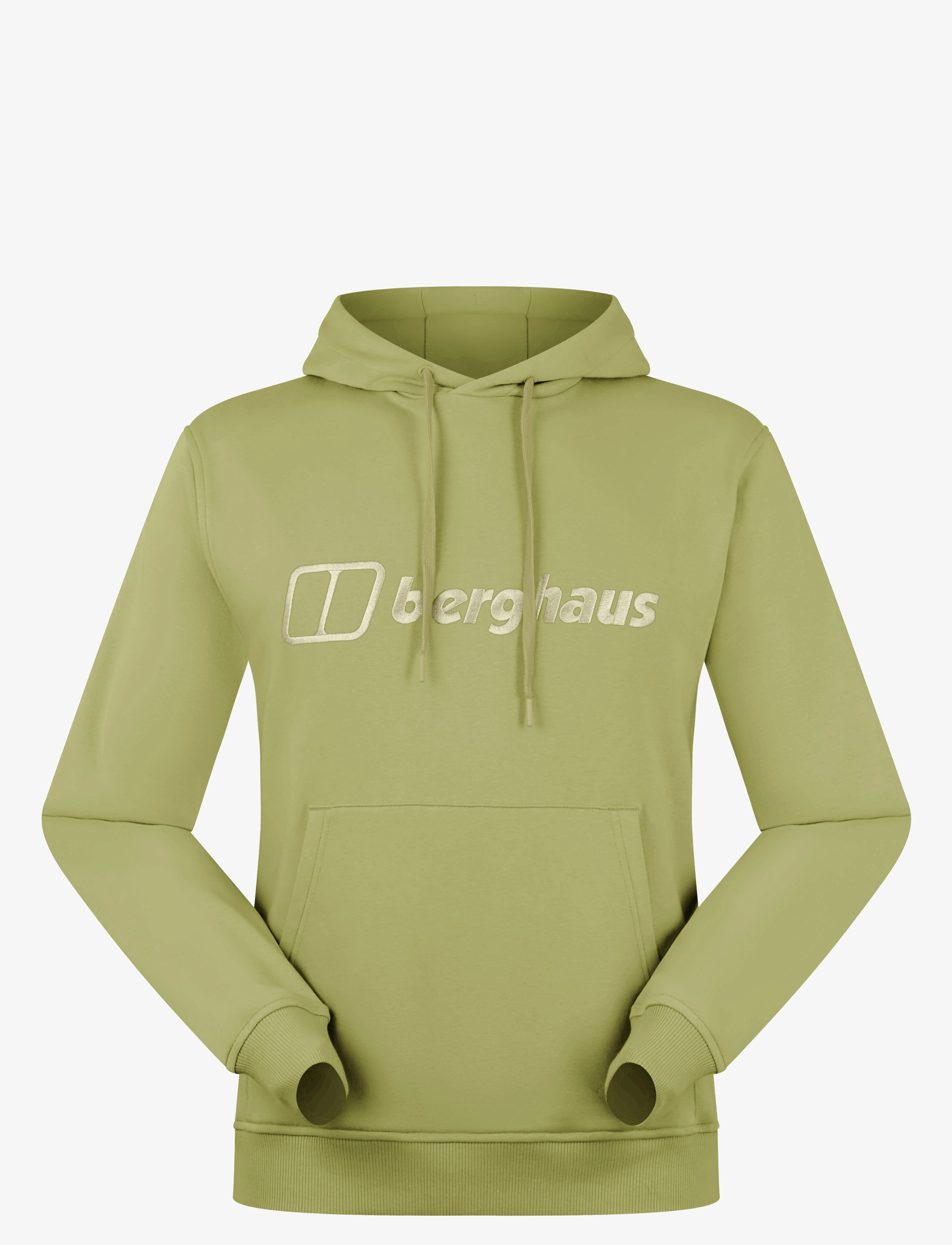 Berghaus Bg M Logo Hoody Light, S, Green, Sport Sweatshirts & Hoodies > Sport Hoodies, Herre