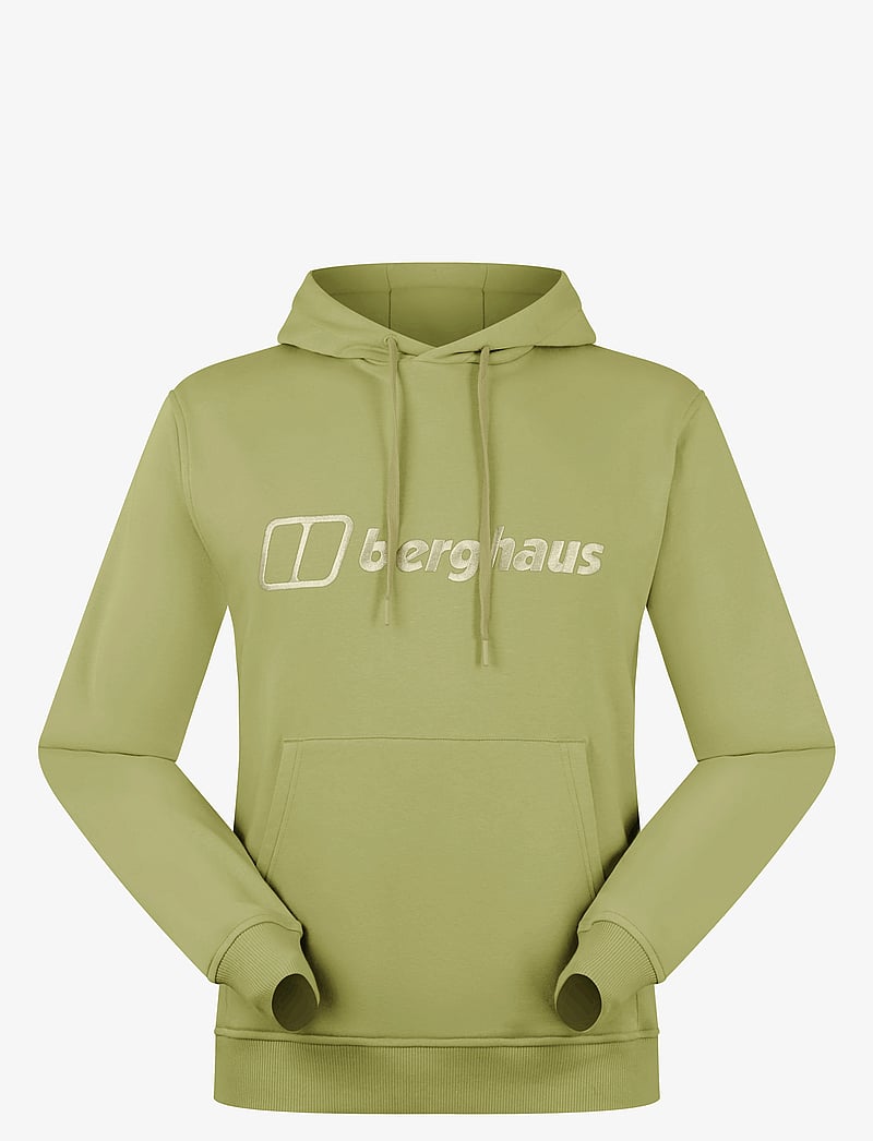 Berghaus - BG M LOGO HOODY LIGHT - oberteile - dapple - 0