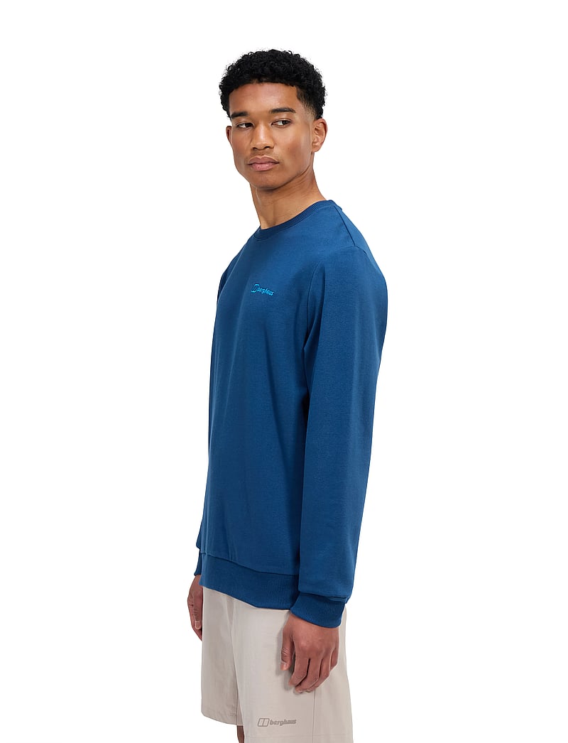 Berghaus - BG M LOGO CREW LIGHT - Överdelar - hale navy - 4