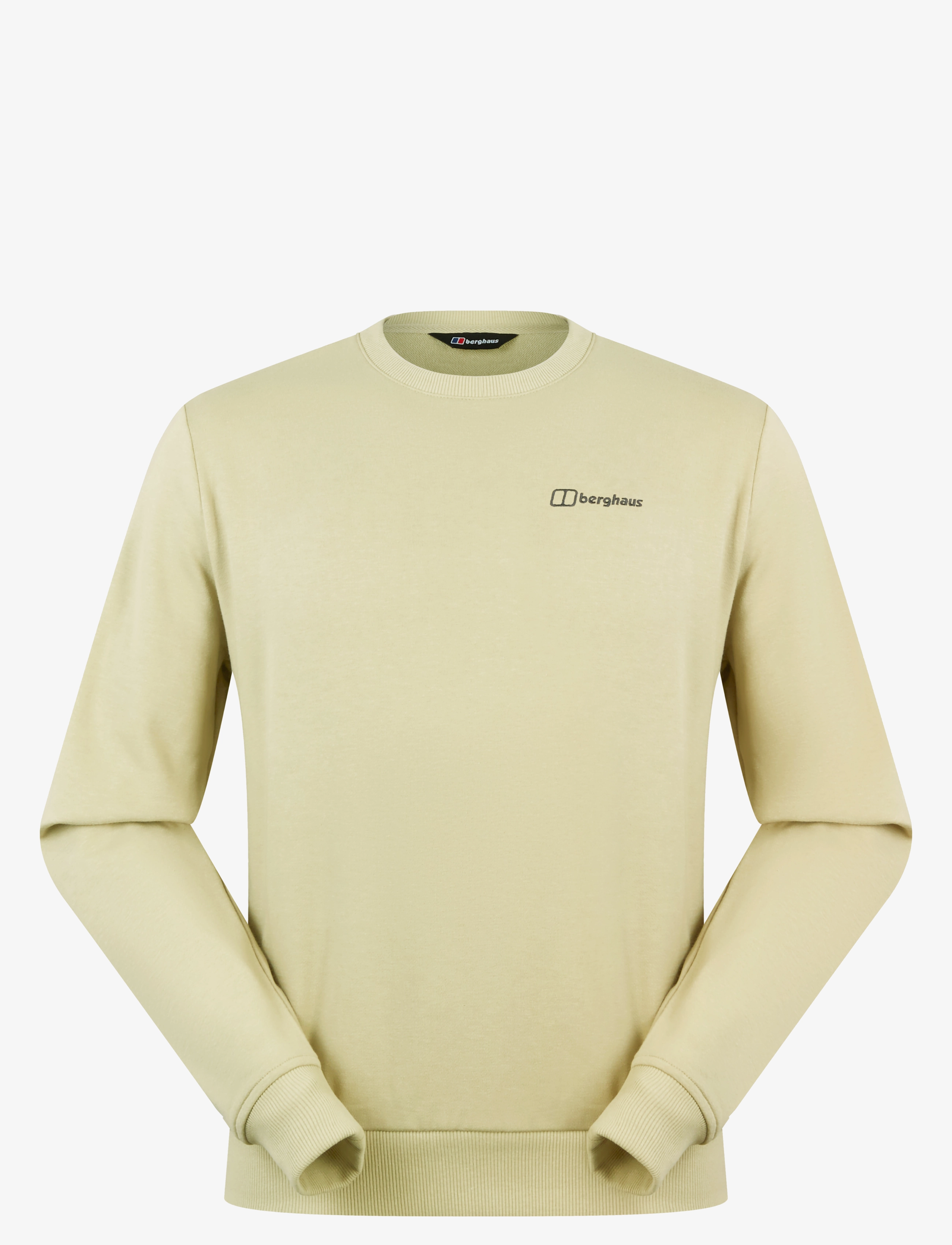Berghaus BG M LOGO CREW LIGHT - Sweatshirts - BREEZE / cream