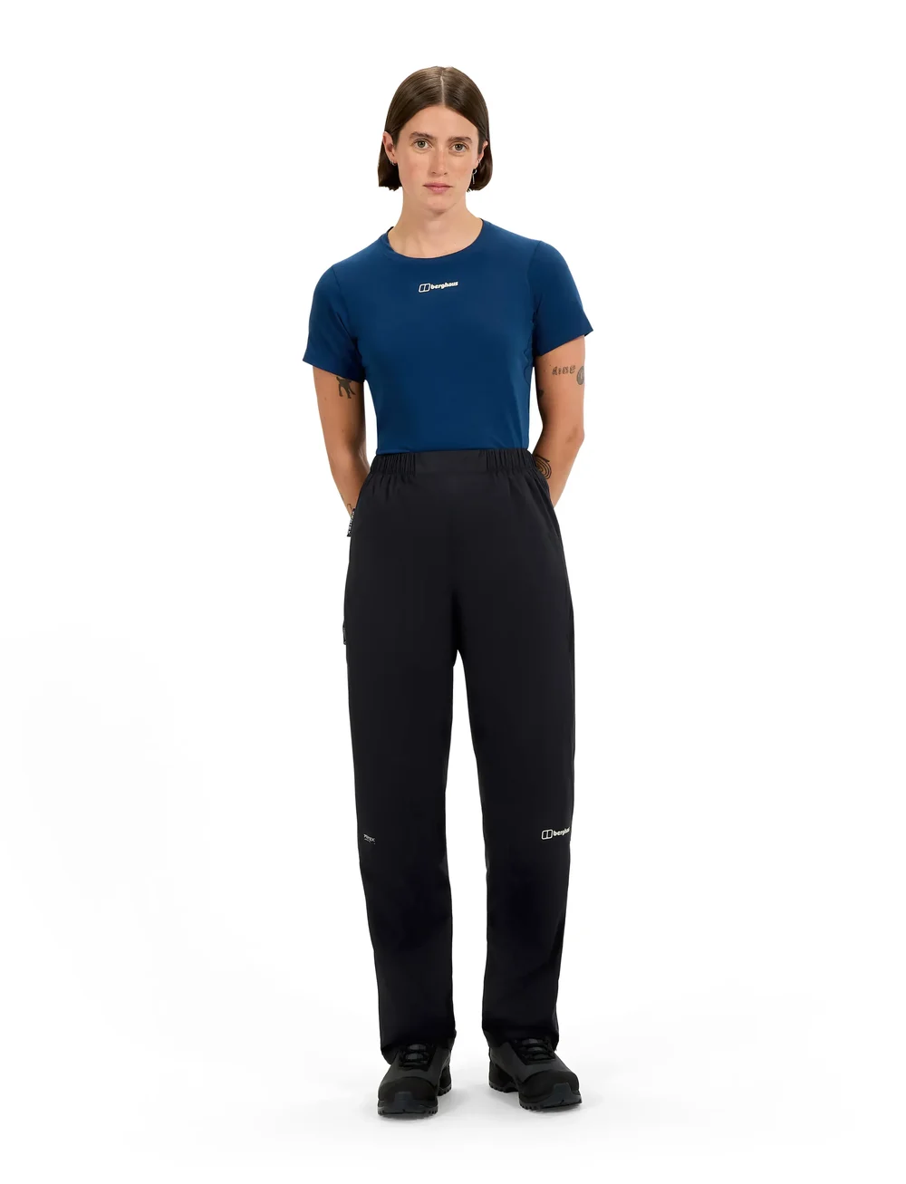 Berghaus - BG PACSMART 2.5L PANT AF - Õuepüksid - black-black - 5