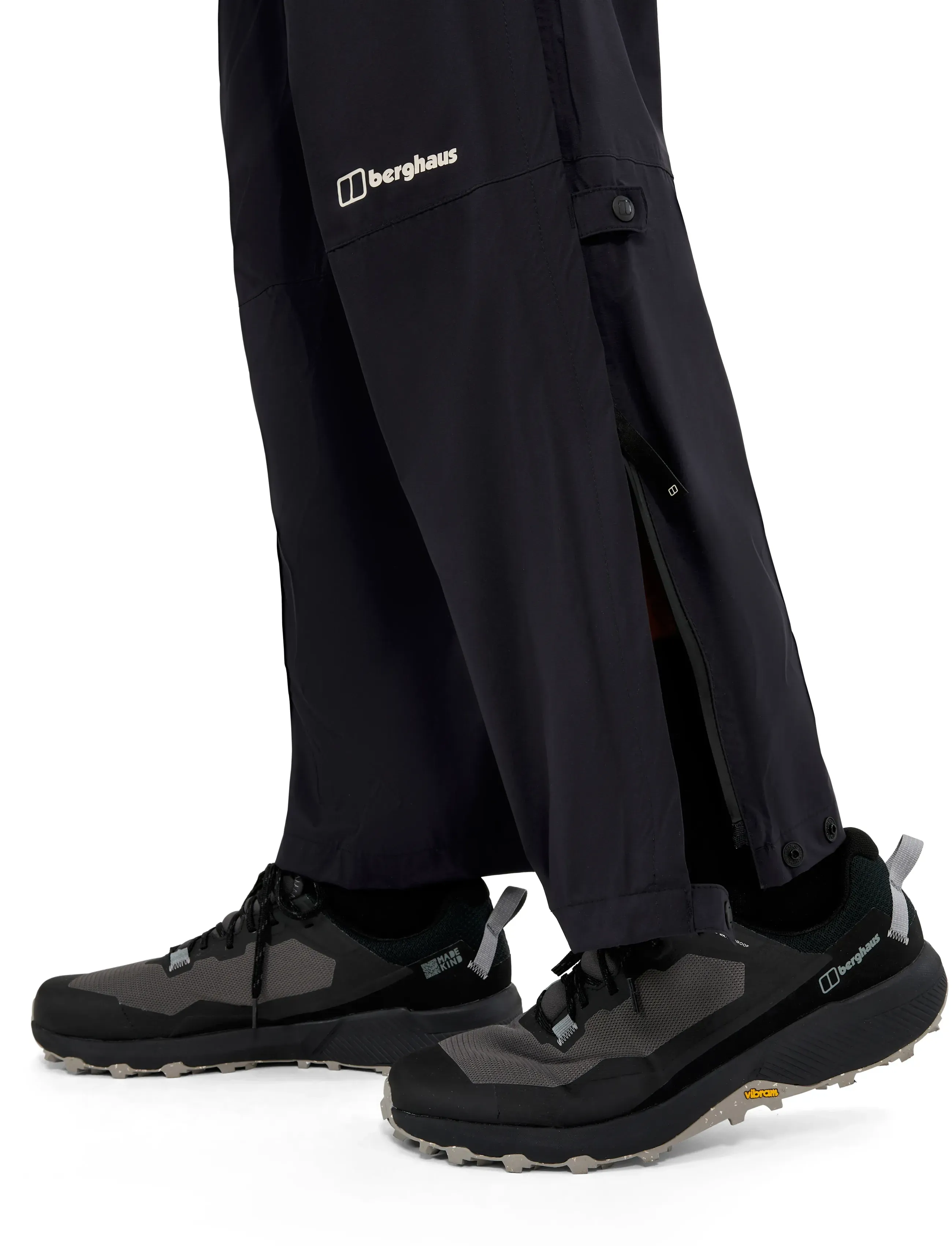 Berghaus - BG PACSMART 2.5L PANT AM - friluftsbyxor - black-black - 4