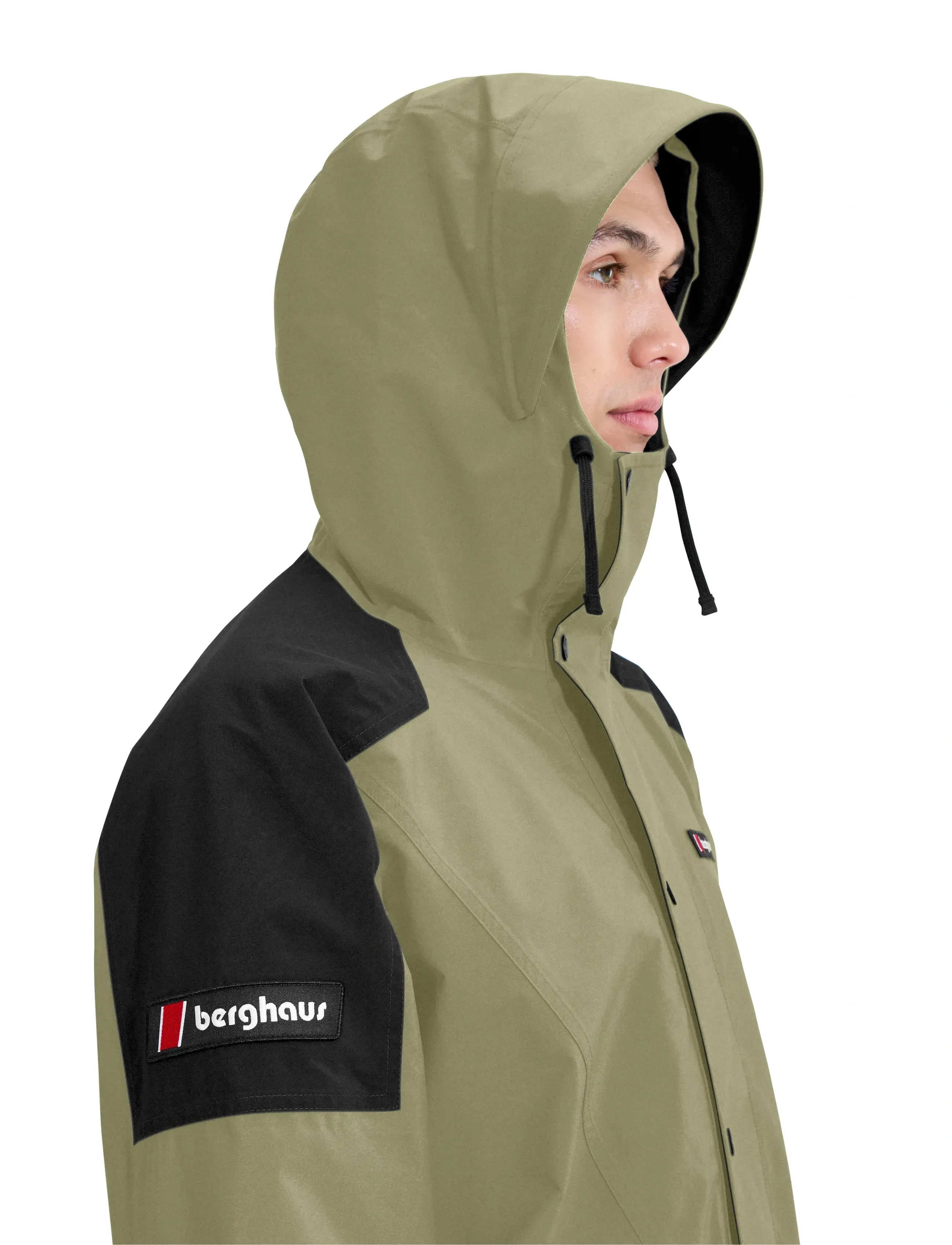 Berghaus - BG U MERU MOUNTAIN JKT - regenmäntel - dapple-jet black - 4
