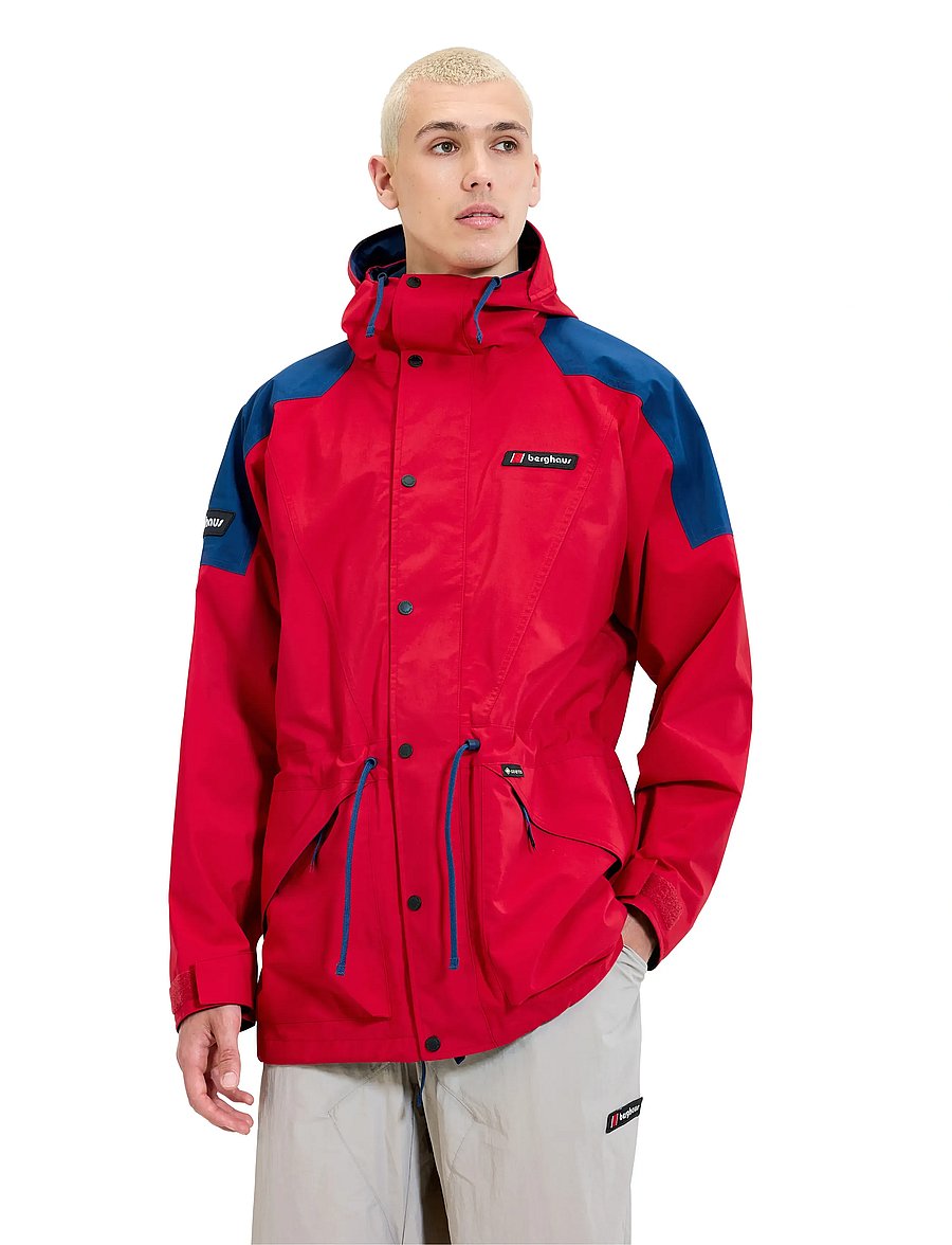 Berghaus - BG U MERU MOUNTAIN JKT - outdoor jacken - definitely red-hale navy - 0