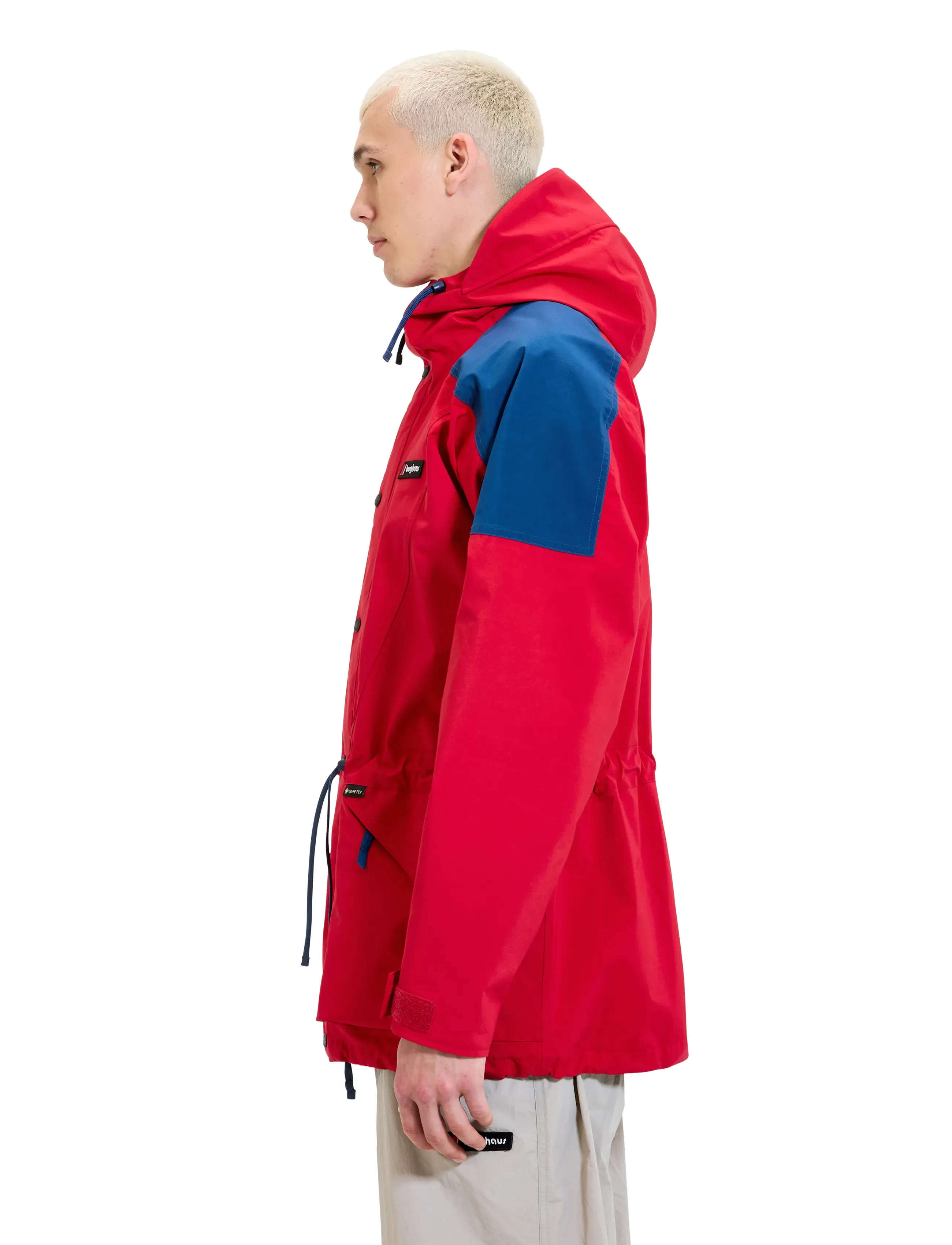 Berghaus - BG U MERU MOUNTAIN JKT - frilufts- & regnjakker - definitely red-hale navy - 3