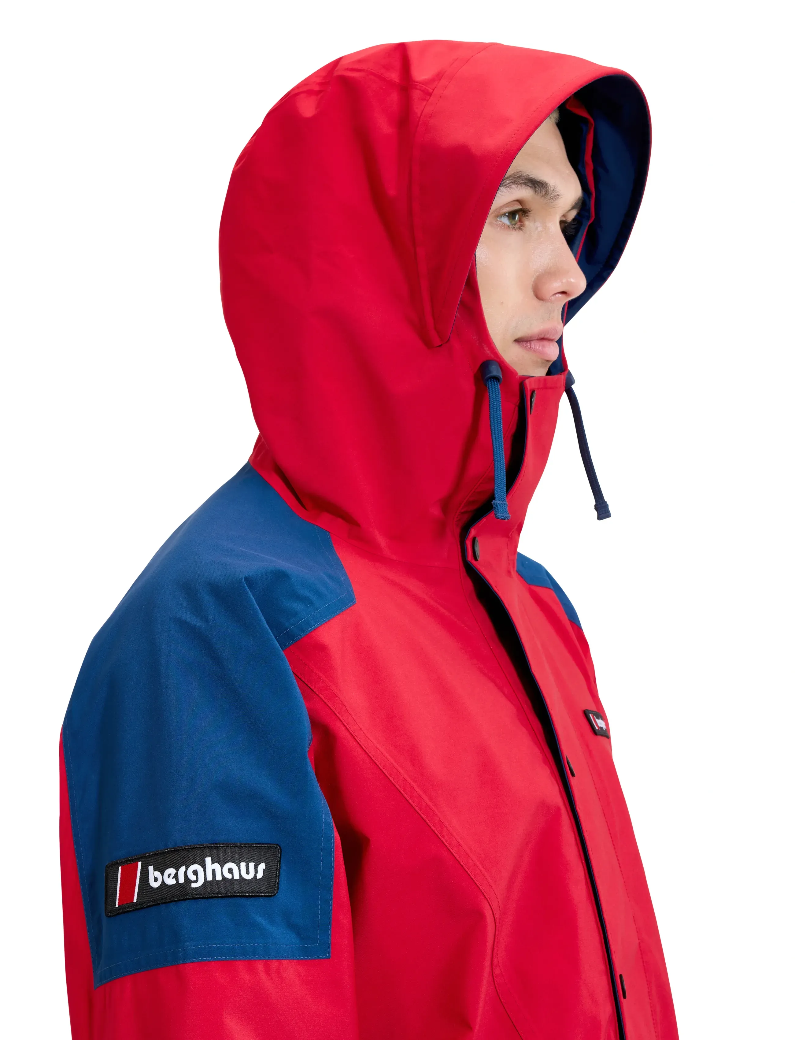 Berghaus - BG U MERU MOUNTAIN JKT - frilufts- & regnjakker - definitely red-hale navy - 5