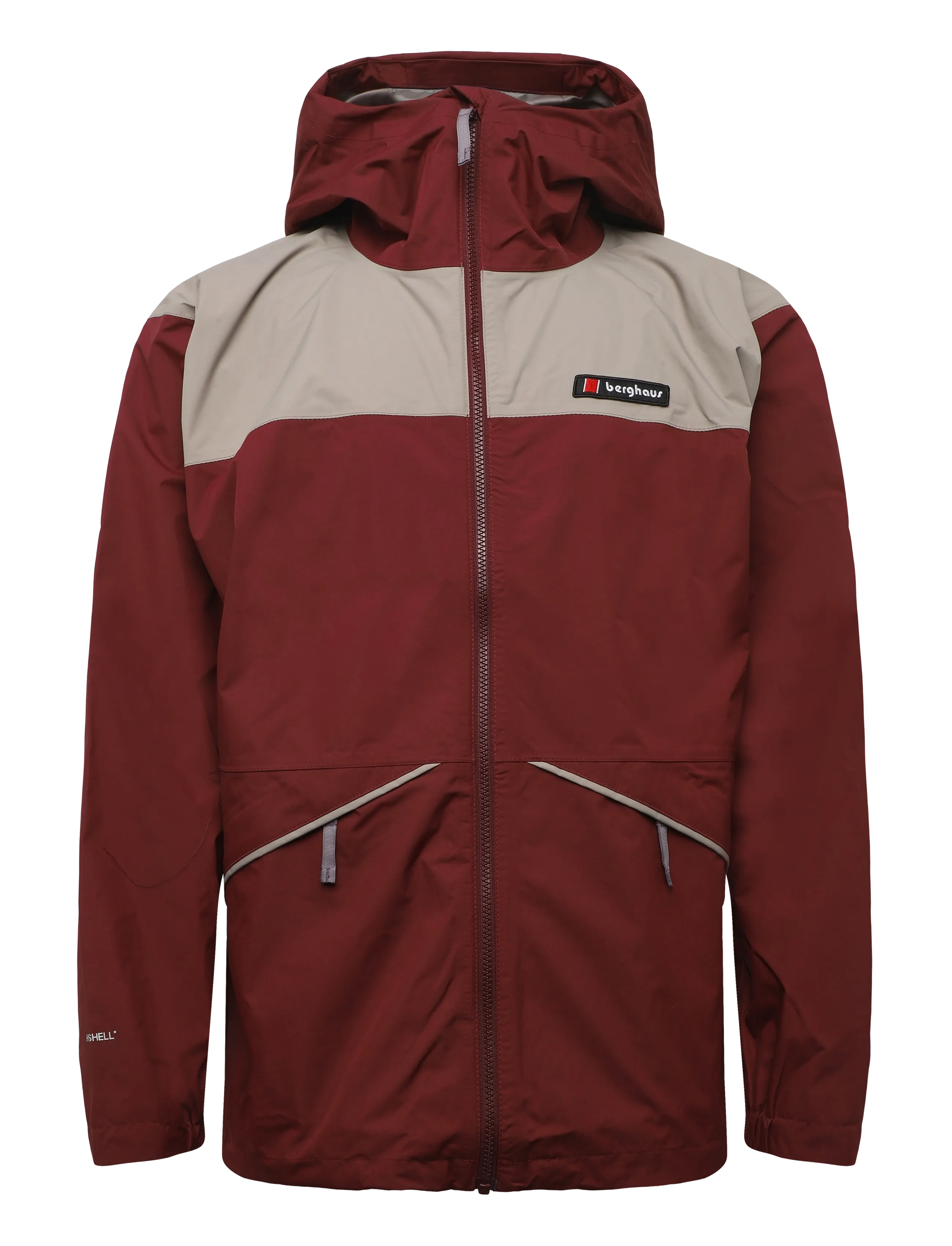 Berghaus BG TRANGO MOUNTAIN 3000 JKT AU - Jackets - DARK RHUM-CHAR / burgundy