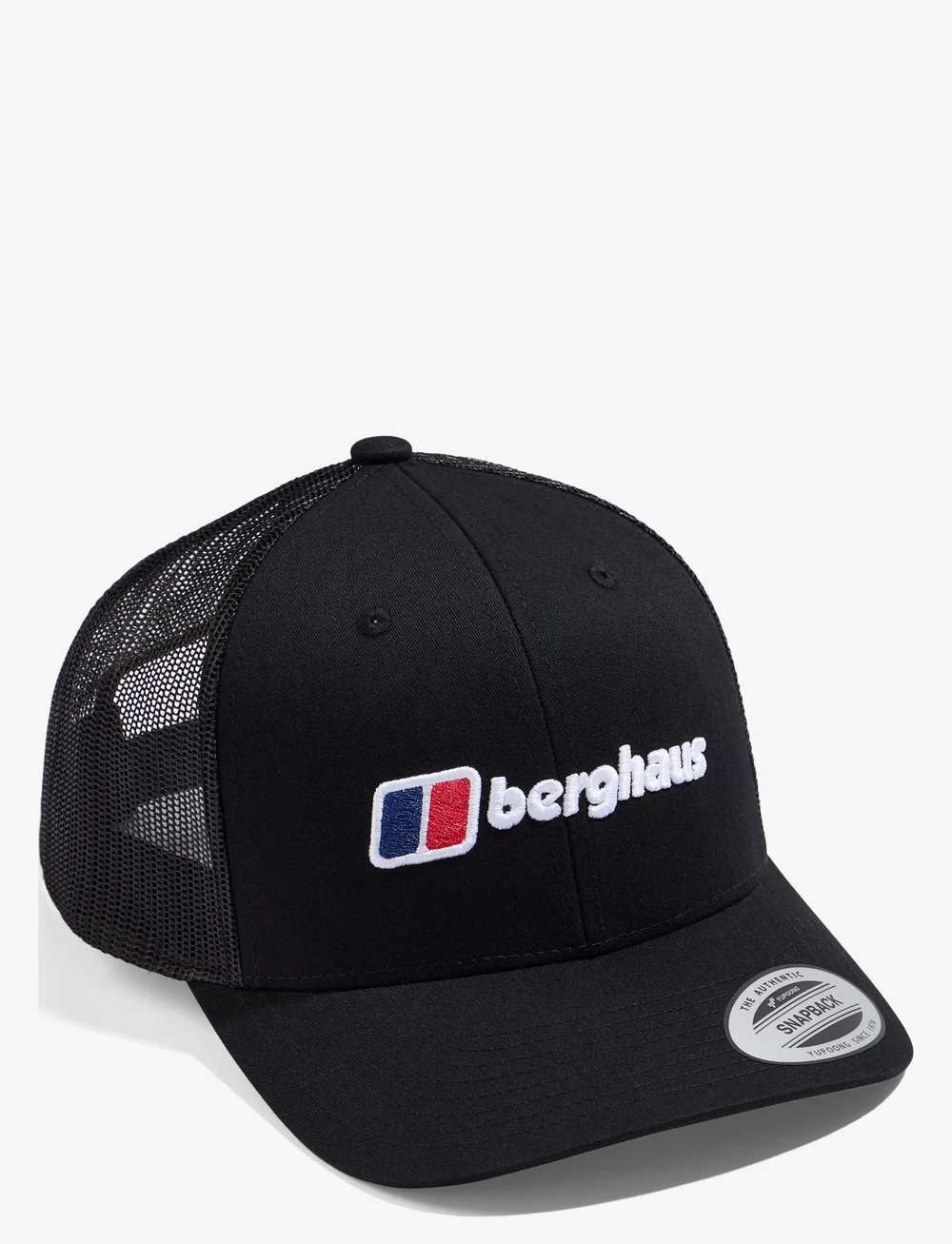 Berghaus - BG LOGO RECOGNITN TRUCKER CAP AU BLK - kasketter & caps - black-black - 0