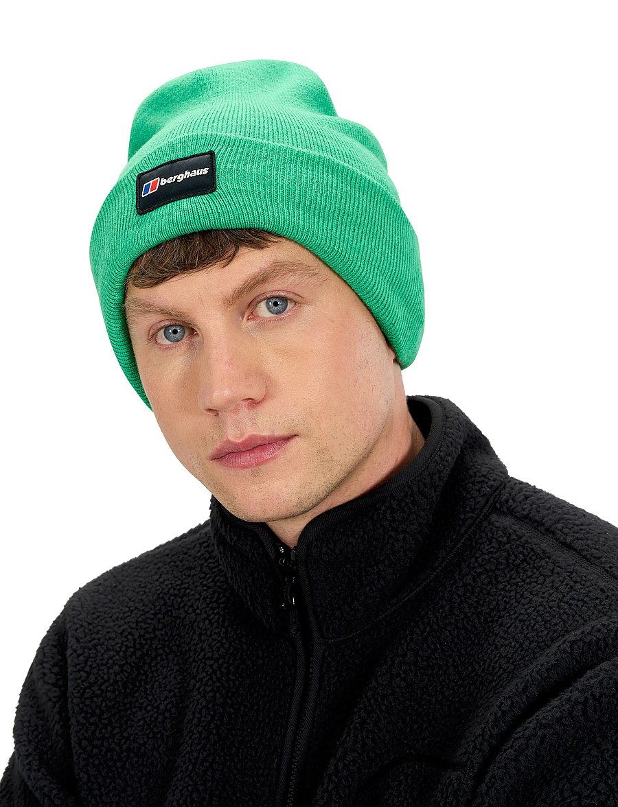Berghaus - BG BERG LOGO RECOGNITION BEANIE - beanie mütsid - bolt green - 0