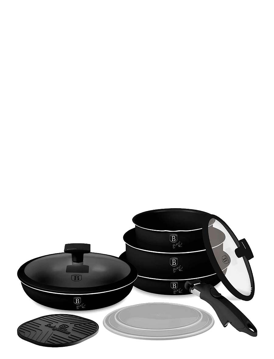 Berlingerhaus - 9 pcs cookware set, Matte Black Collection - stieltopf-sets - matte black collection - 2