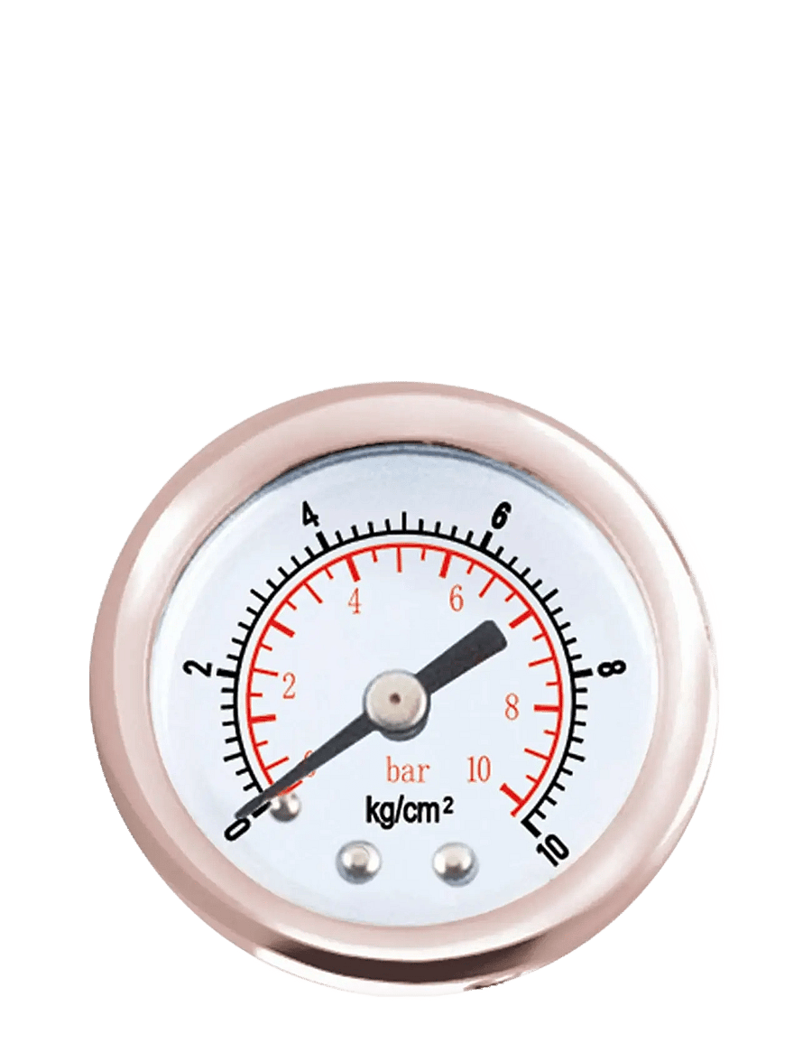 Berlingerhaus - Soda maker with 2 bottles and barometer, universal CO2 cylinders size, black- rose gold - mulliveemasinad - black rose collection - 2