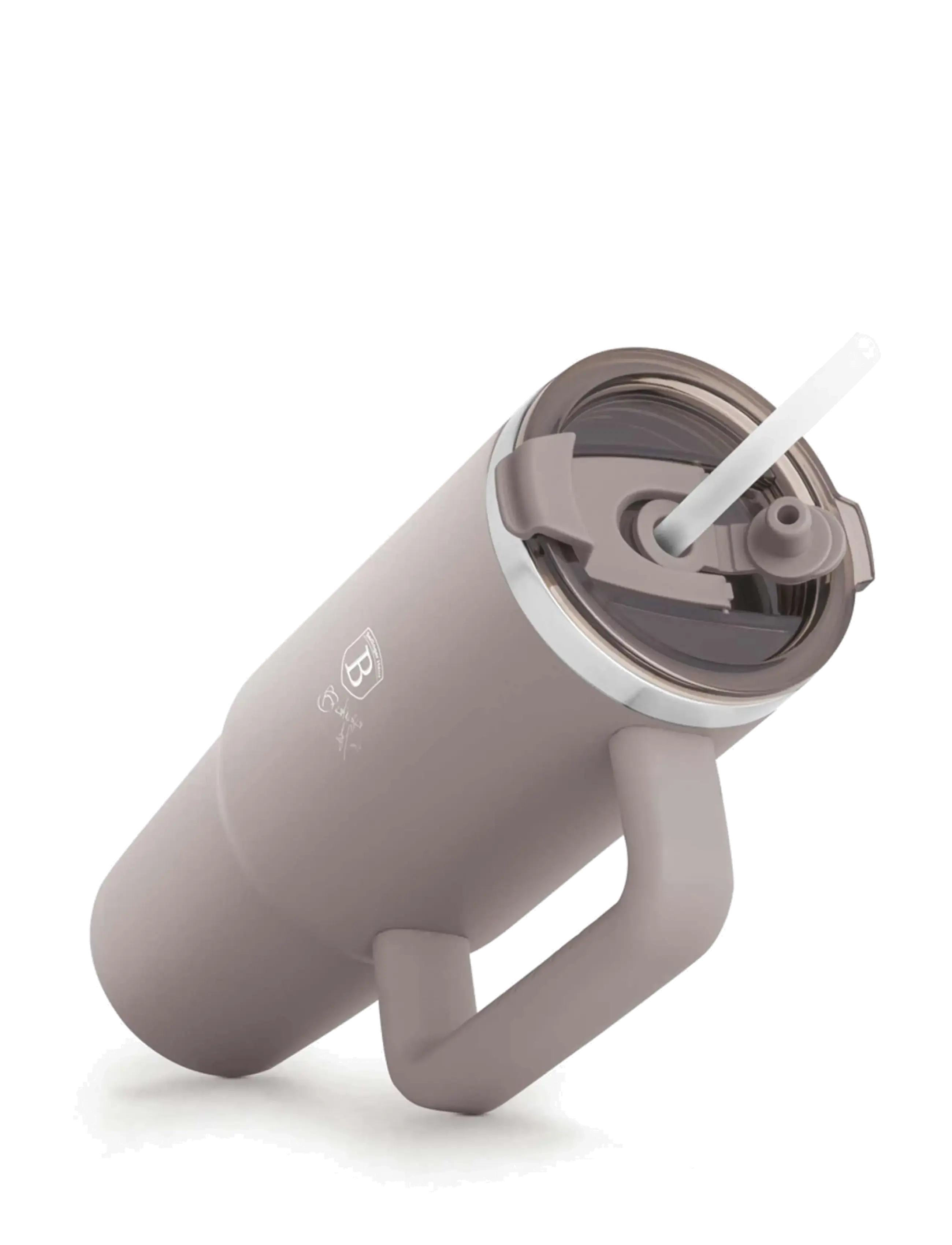 Berlingerhaus - Thermo mug, 1L, matt taupe - termokopper - matt taupe - 2