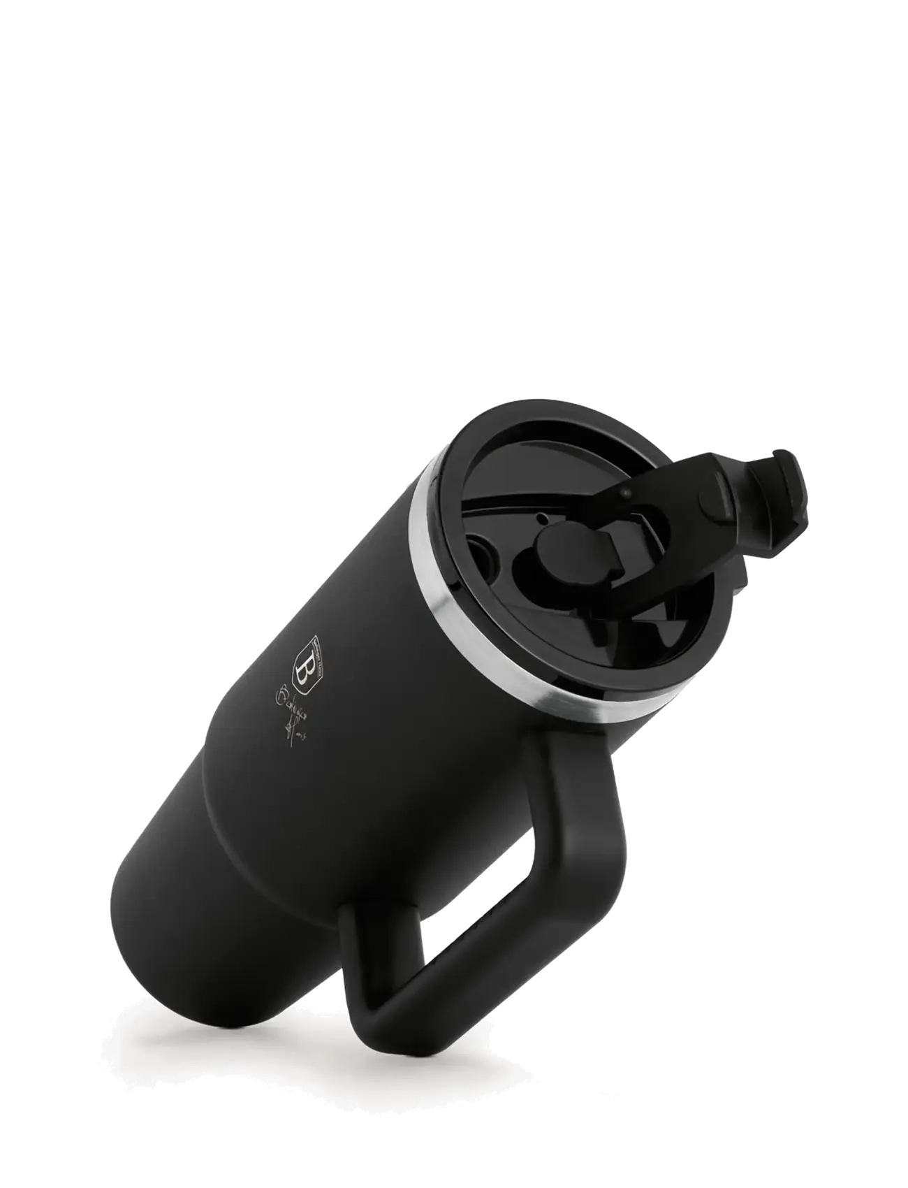 Berlingerhaus - Thermo mug, 1L, black - thermostassen - black/silver - 2