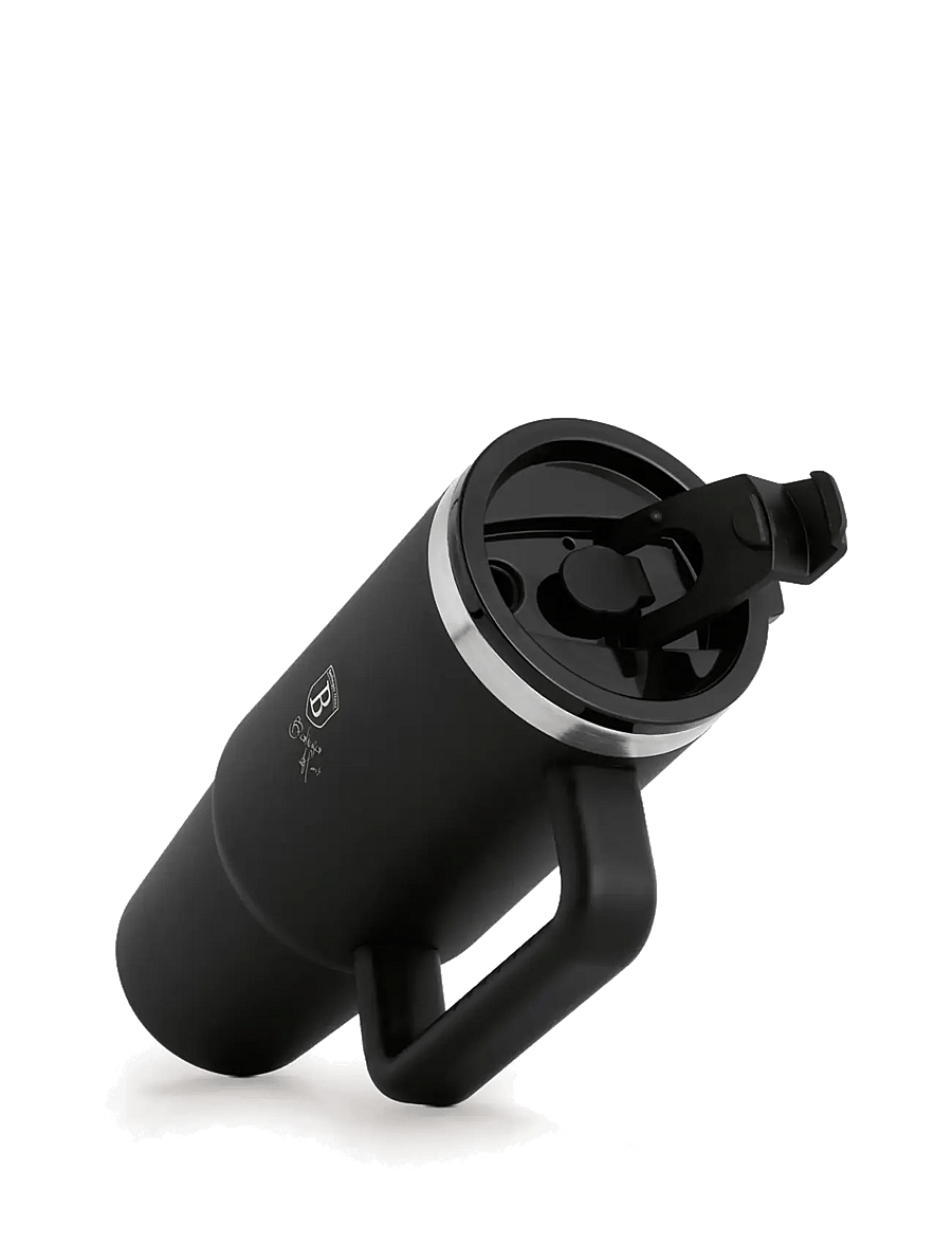 Berlingerhaus - Thermo mug, 1L, black - termostassid - black/silver - 2